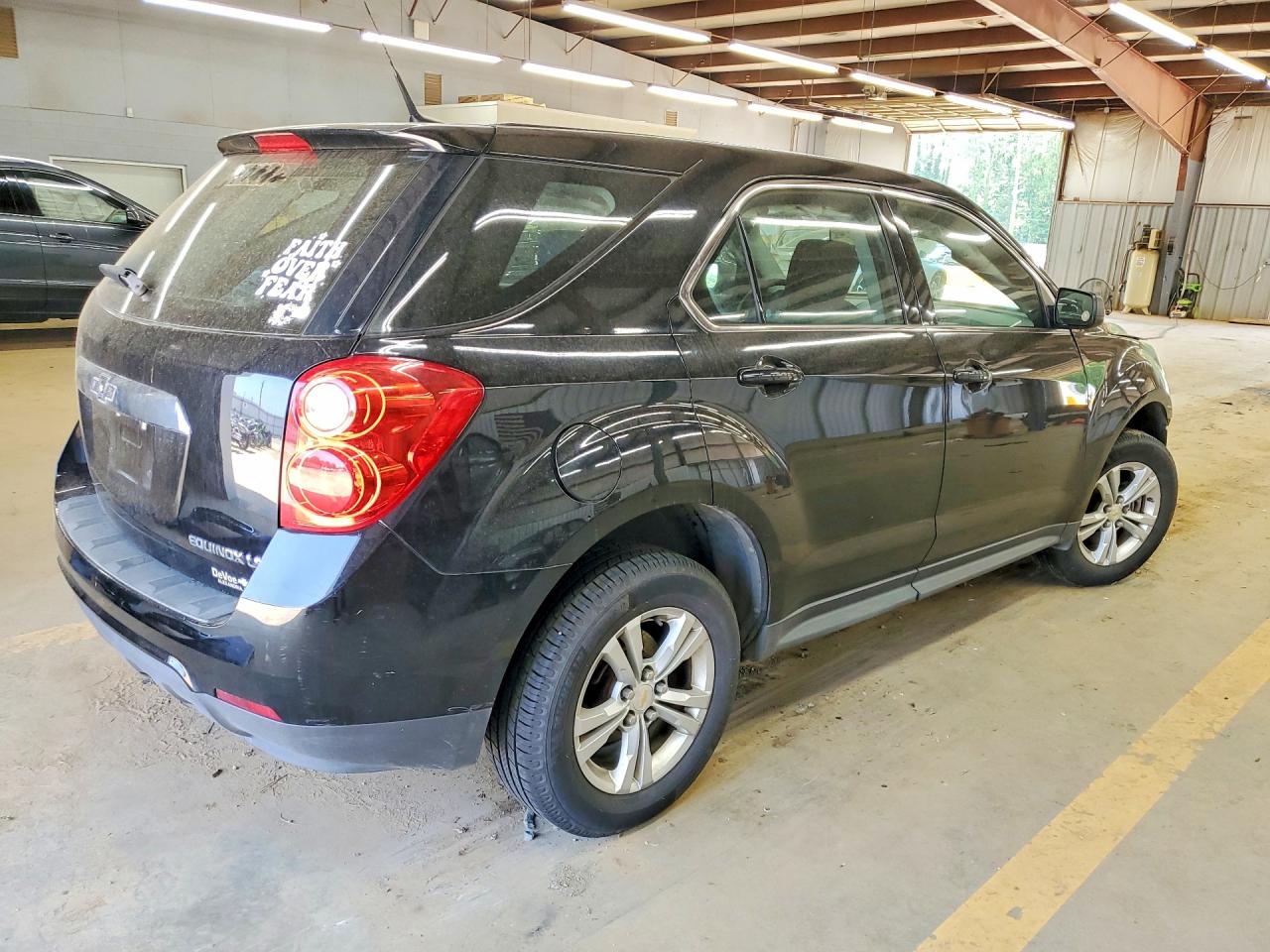 2010 Chevrolet Equinox Ls Black vin: 2CNALBEW0A6398643