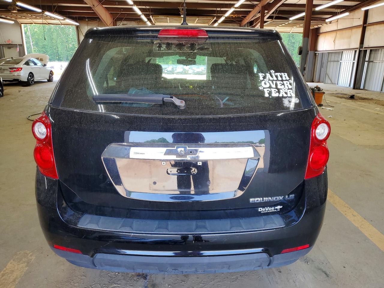 2010 Chevrolet Equinox Ls Black vin: 2CNALBEW0A6398643