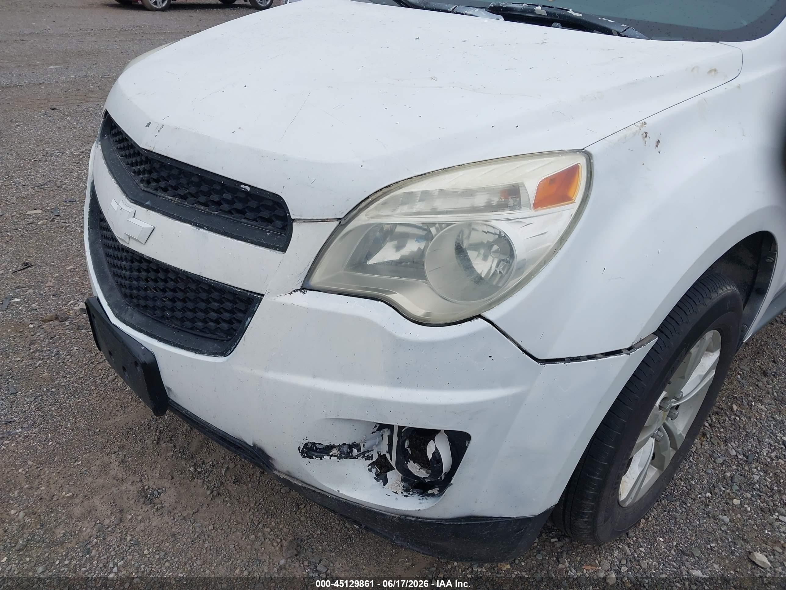 2010 Chevrolet Equinox Ls Белый vin: 2CNALBEW2A6305475