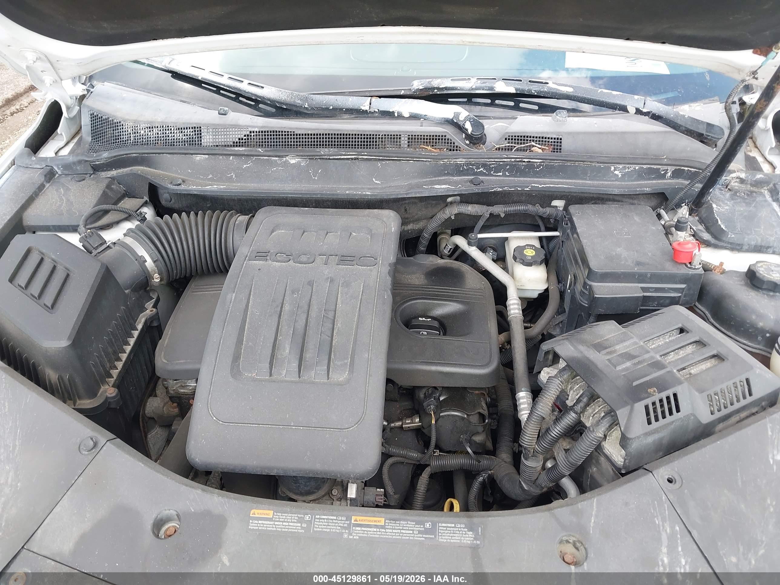 2010 Chevrolet Equinox Ls Белый vin: 2CNALBEW2A6305475