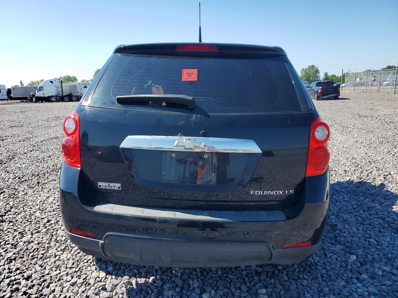 2010 Chevrolet Equinox Ls Black vin: 2CNALBEW3A6238952