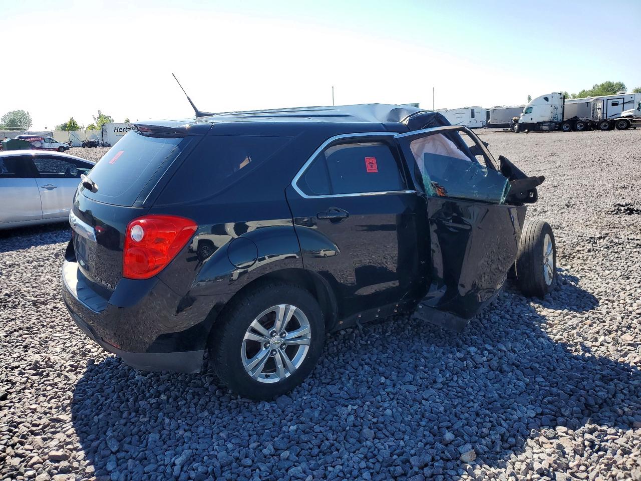 2010 Chevrolet Equinox Ls Black vin: 2CNALBEW3A6238952