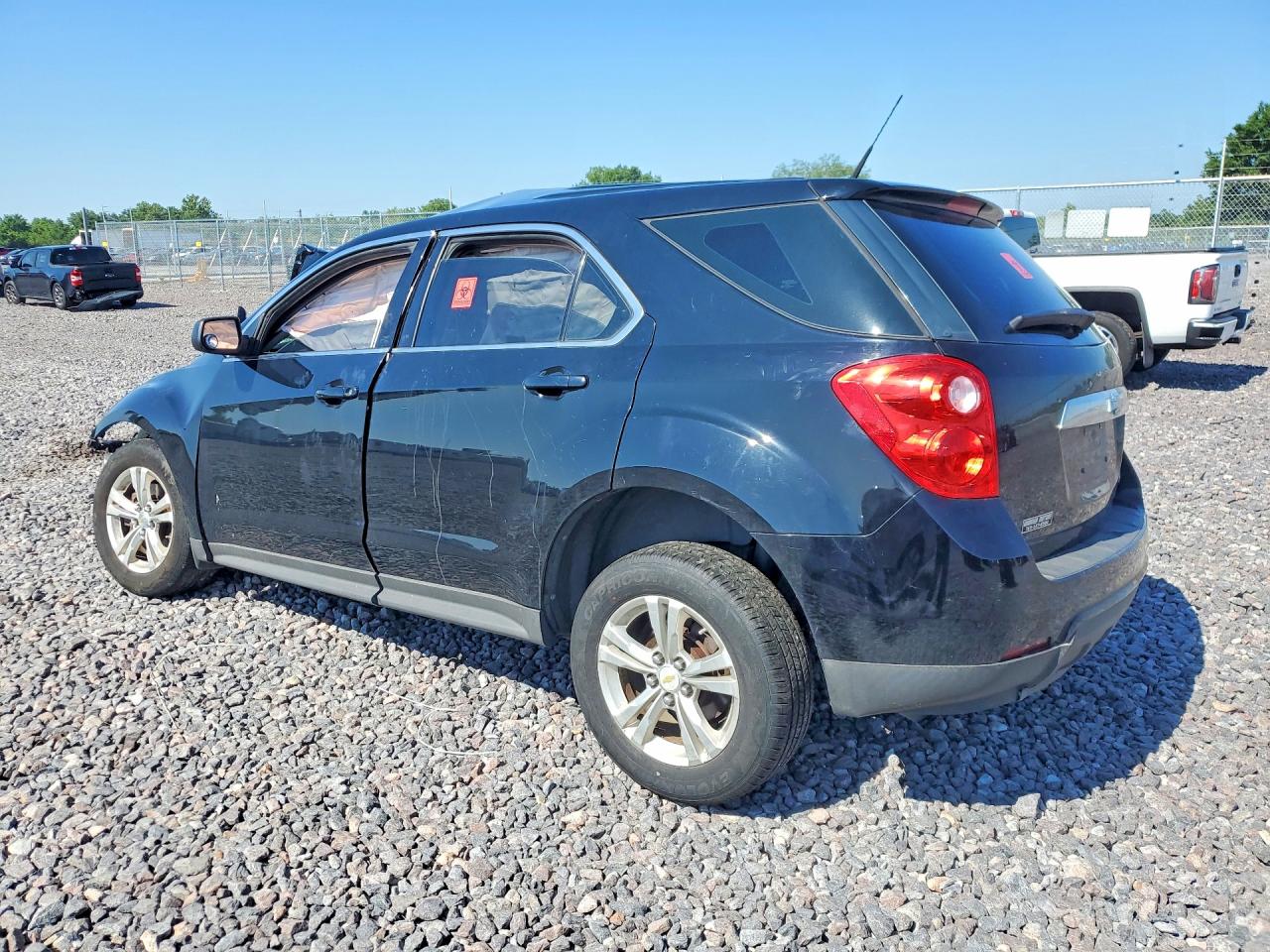 2010 Chevrolet Equinox Ls Black vin: 2CNALBEW3A6238952