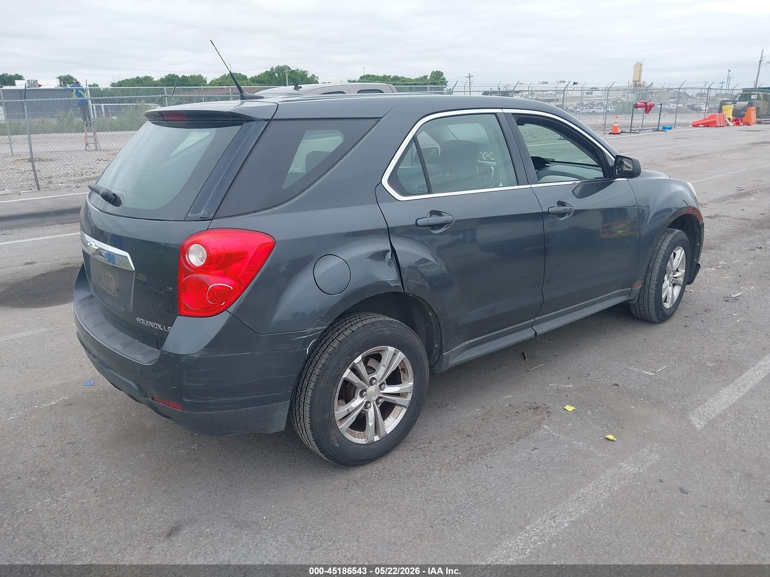 2010 Chevrolet Equinox Ls Gray vin: 2CNALBEW3A6315206
