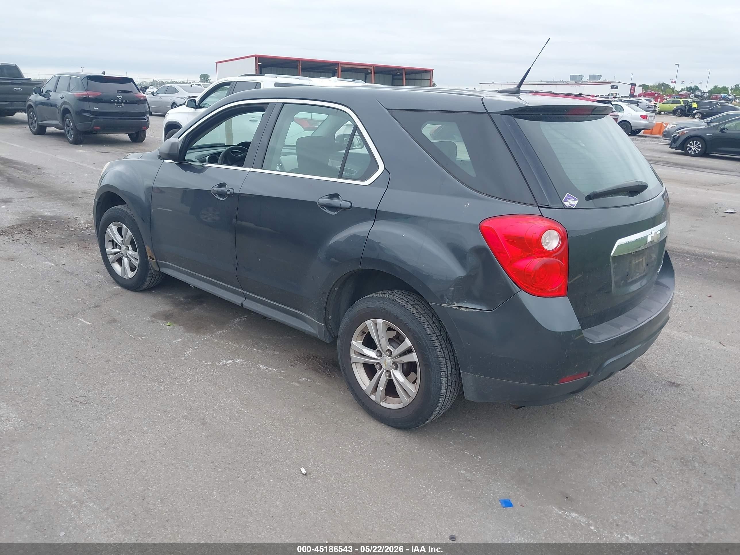 2010 Chevrolet Equinox Ls Gray vin: 2CNALBEW3A6315206