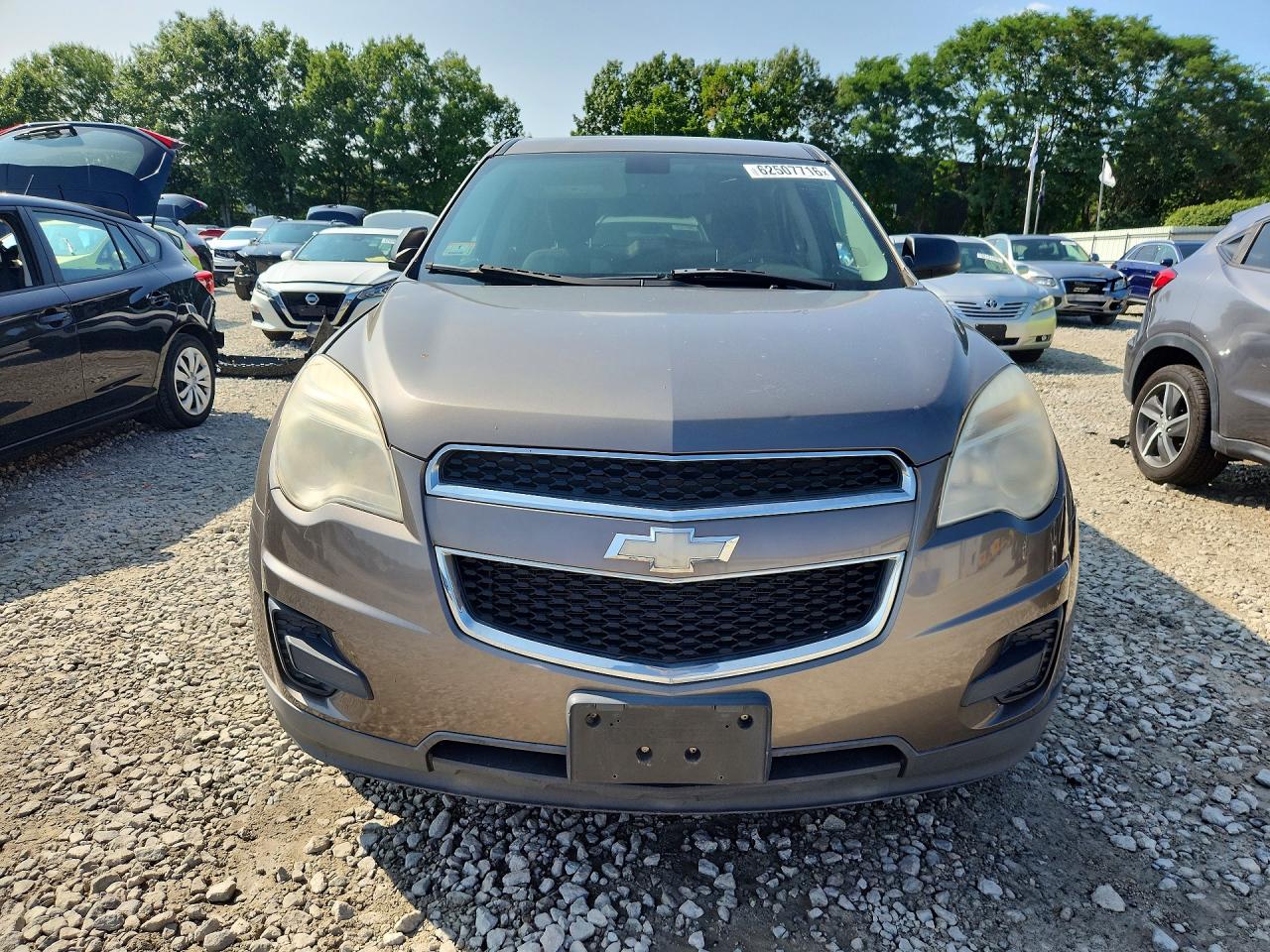2010 Chevrolet Equinox Ls Gray vin: 2CNALBEW5A6344724