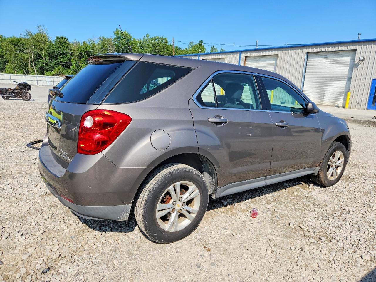 2010 Chevrolet Equinox Ls Gray vin: 2CNALBEW5A6344724