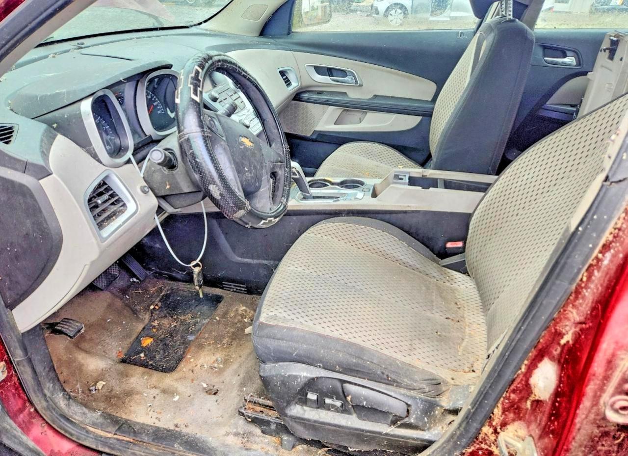 2010 Chevrolet Equinox Ls Red vin: 2CNALBEW8A6209558