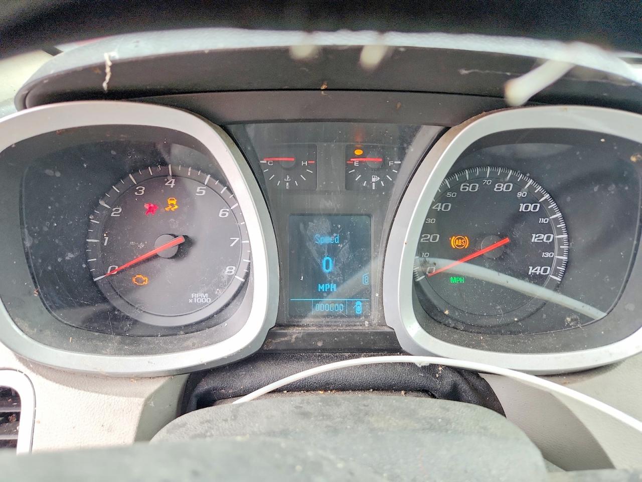 2010 Chevrolet Equinox Ls Red vin: 2CNALBEW8A6209558