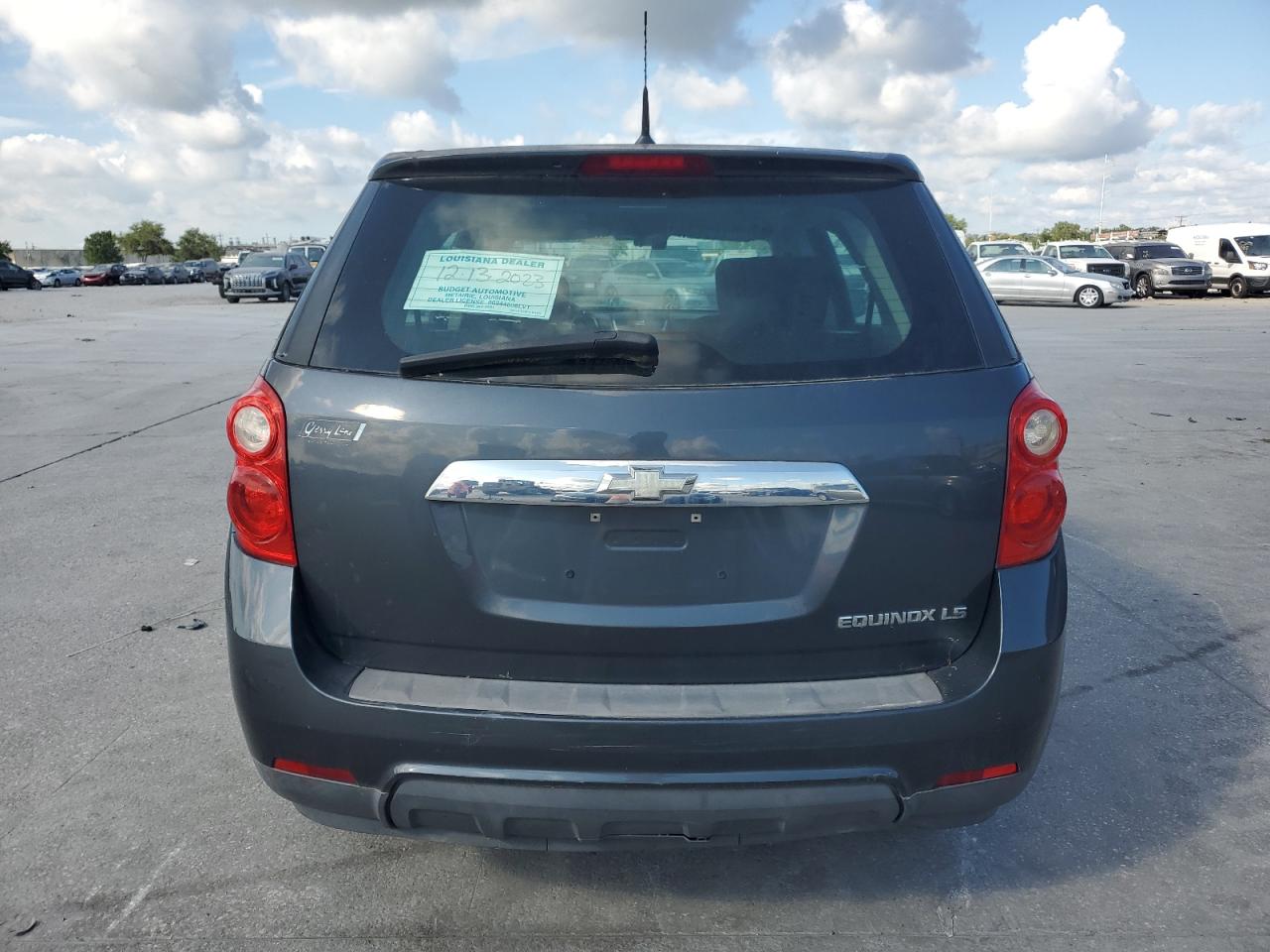 2010 Chevrolet Equinox Ls Серый vin: 2CNALBEW9A6228359