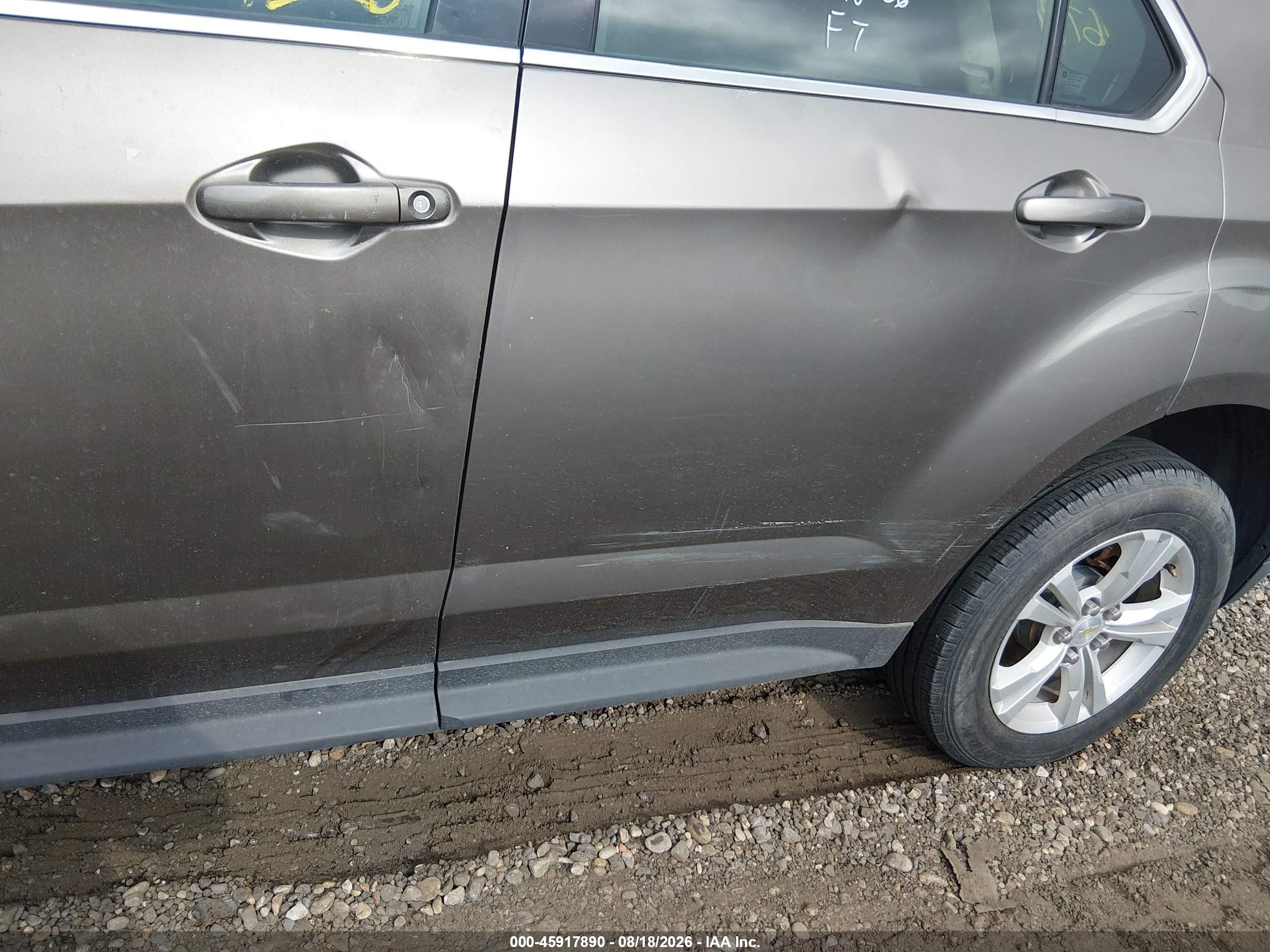 2010 Chevrolet Equinox Ls Желто-коричневый vin: 2CNALBEW9A6261362