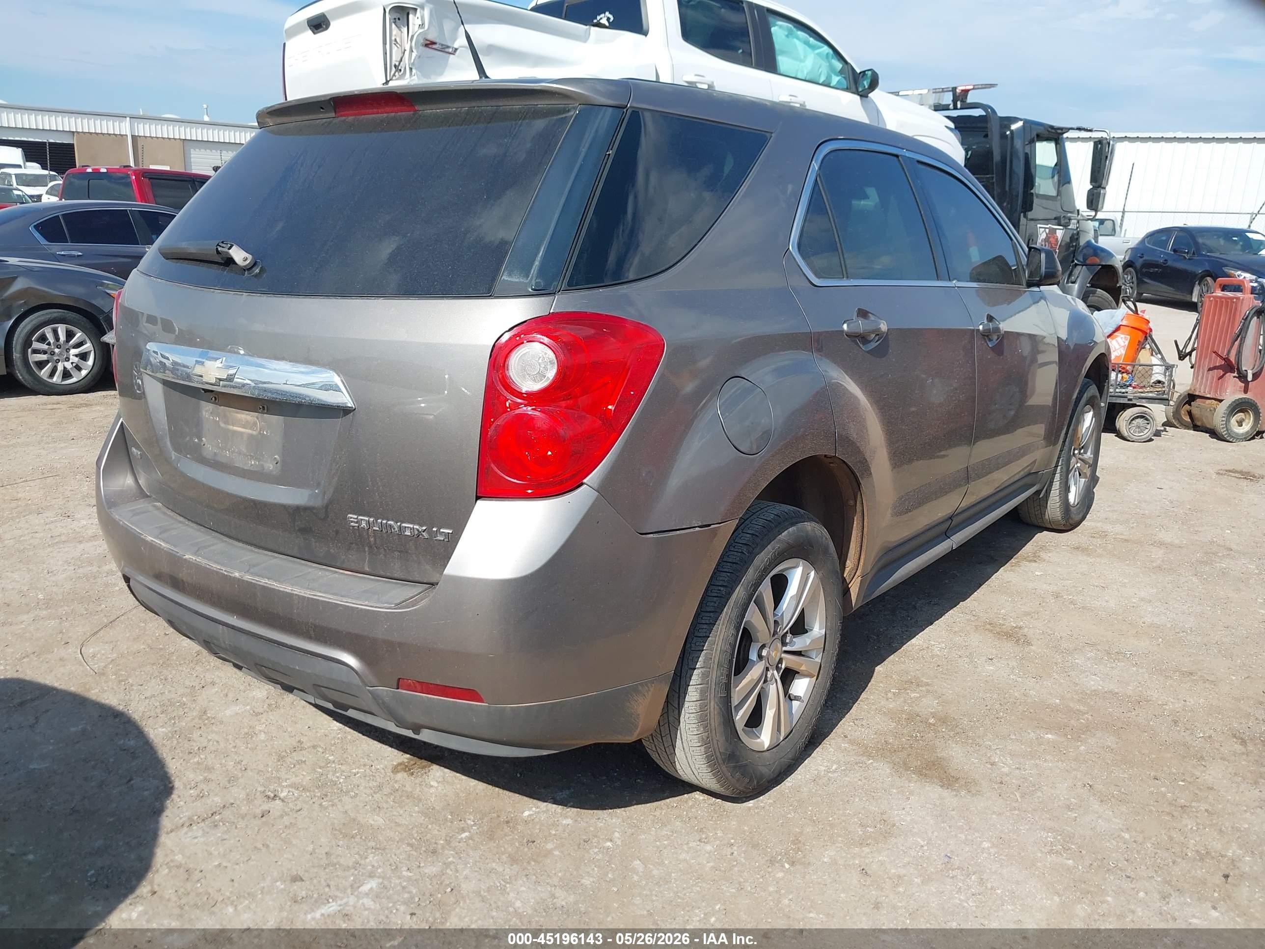 2010 Chevrolet Equinox Ls Gray vin: 2CNALBEW9A6382585