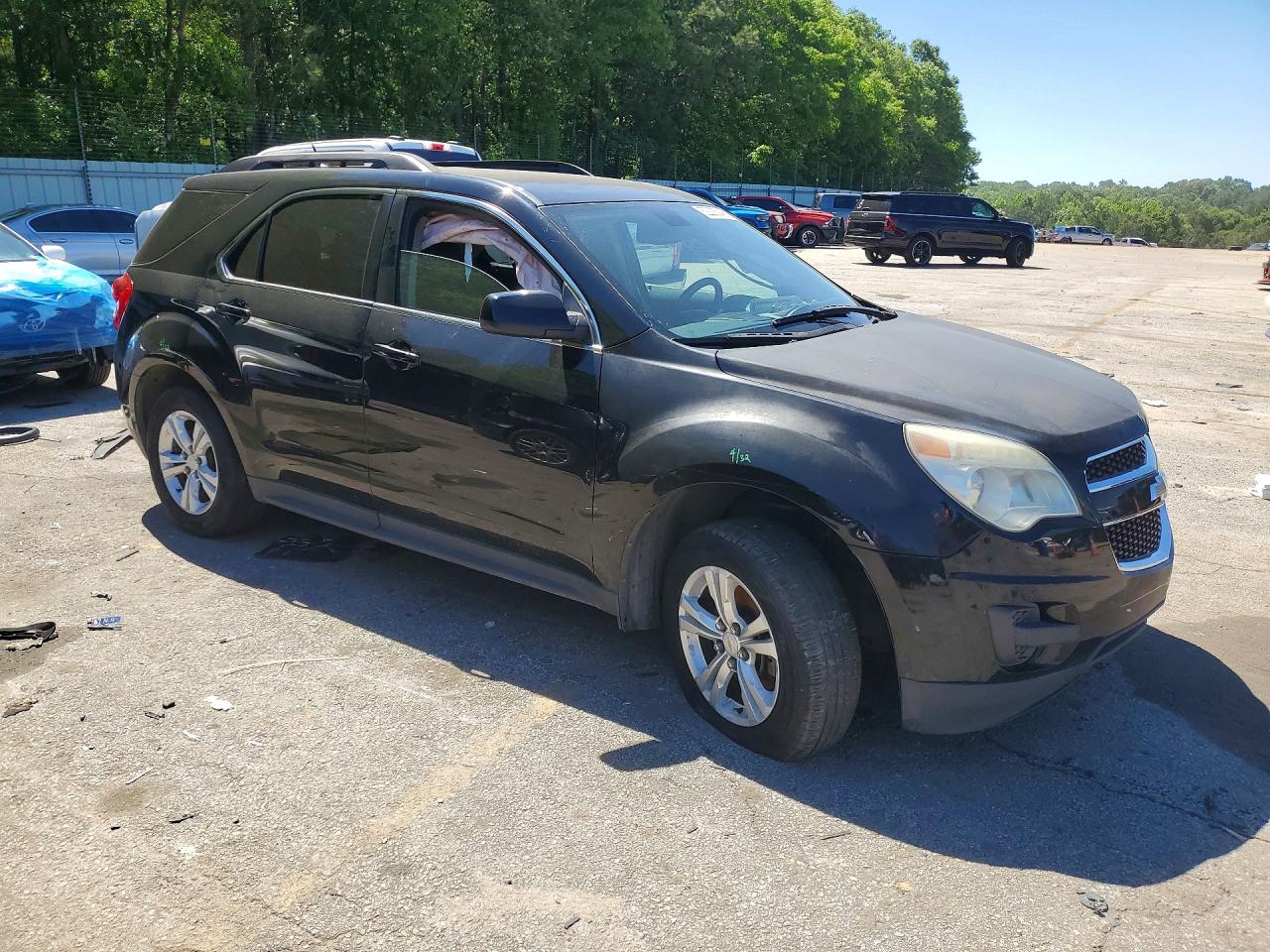 2011 Chevrolet Equinox Lt Black vin: 2CNALDEC0B6246848