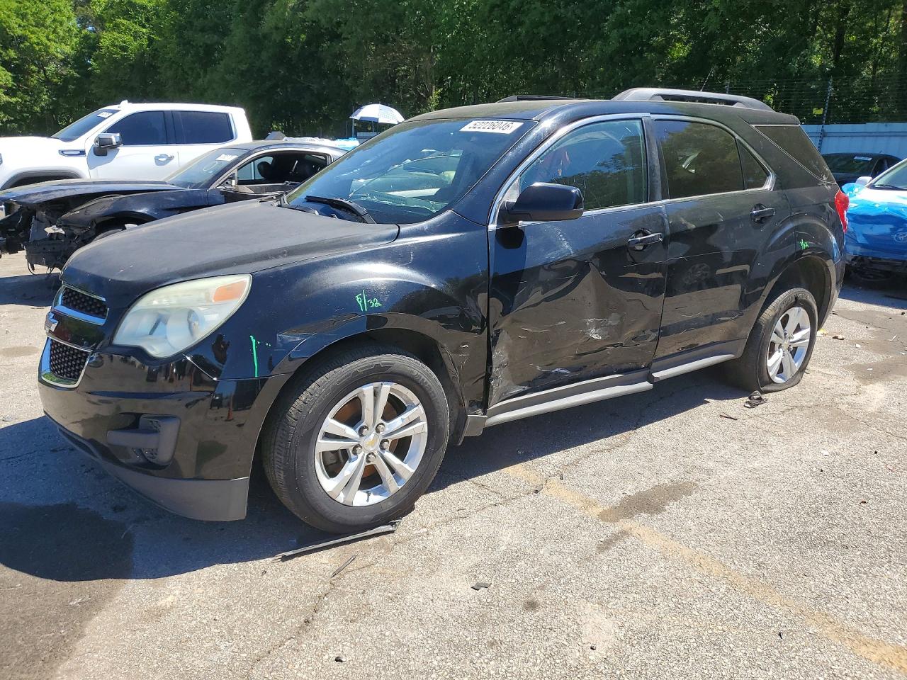 2011 Chevrolet Equinox Lt Black vin: 2CNALDEC0B6246848