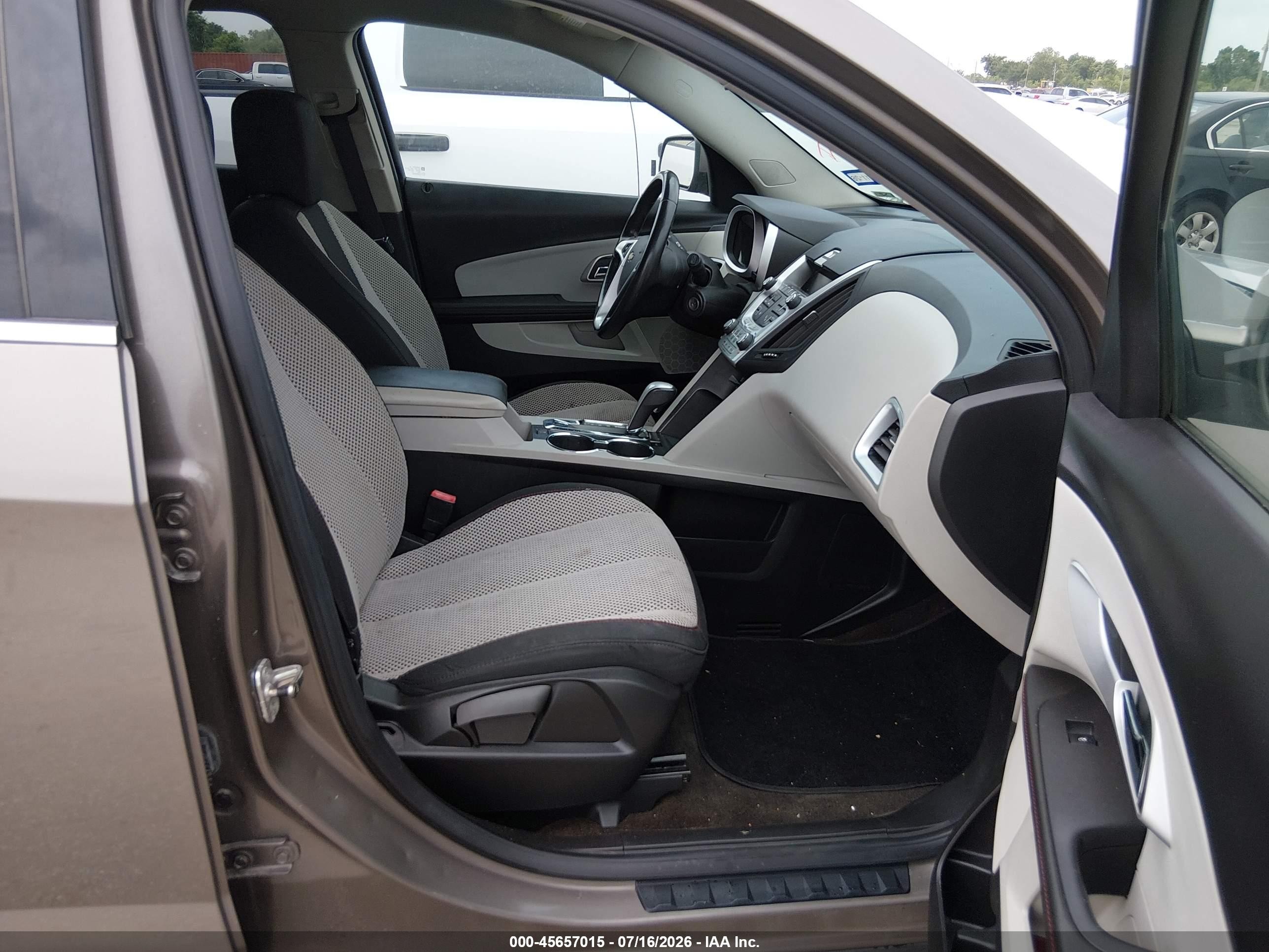 2011 Chevrolet Equinox Lt W/1lt Tan vin: 2CNALDEC0B6283057