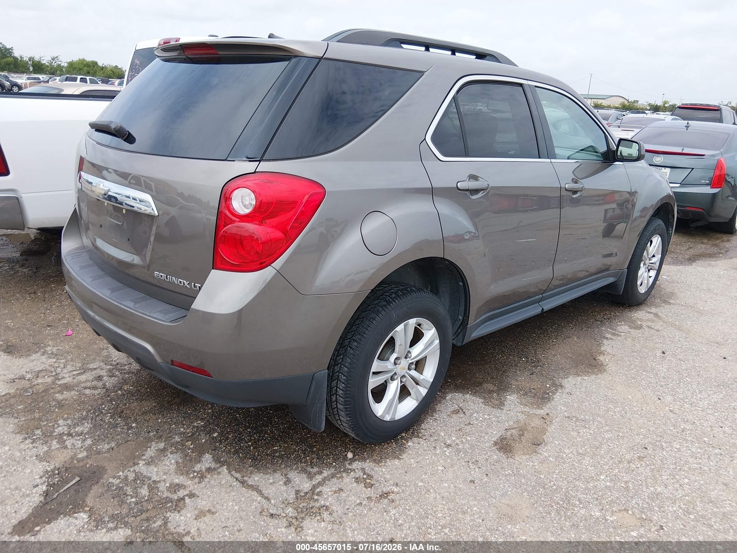 2011 Chevrolet Equinox Lt W/1lt Tan vin: 2CNALDEC0B6283057