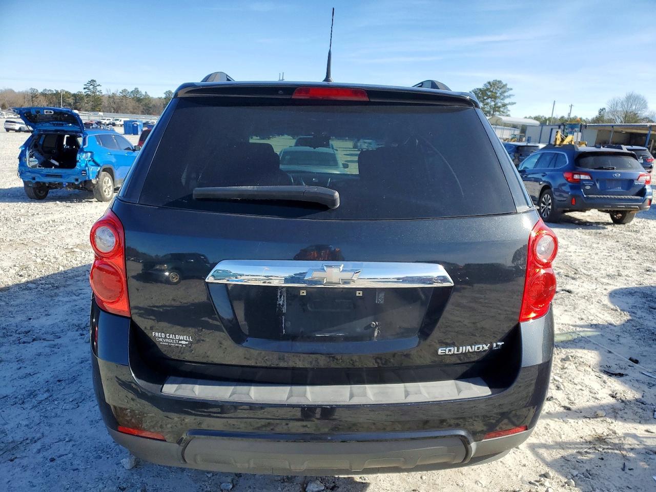 2011 Chevrolet Equinox Lt Black vin: 2CNALDEC0B6333732