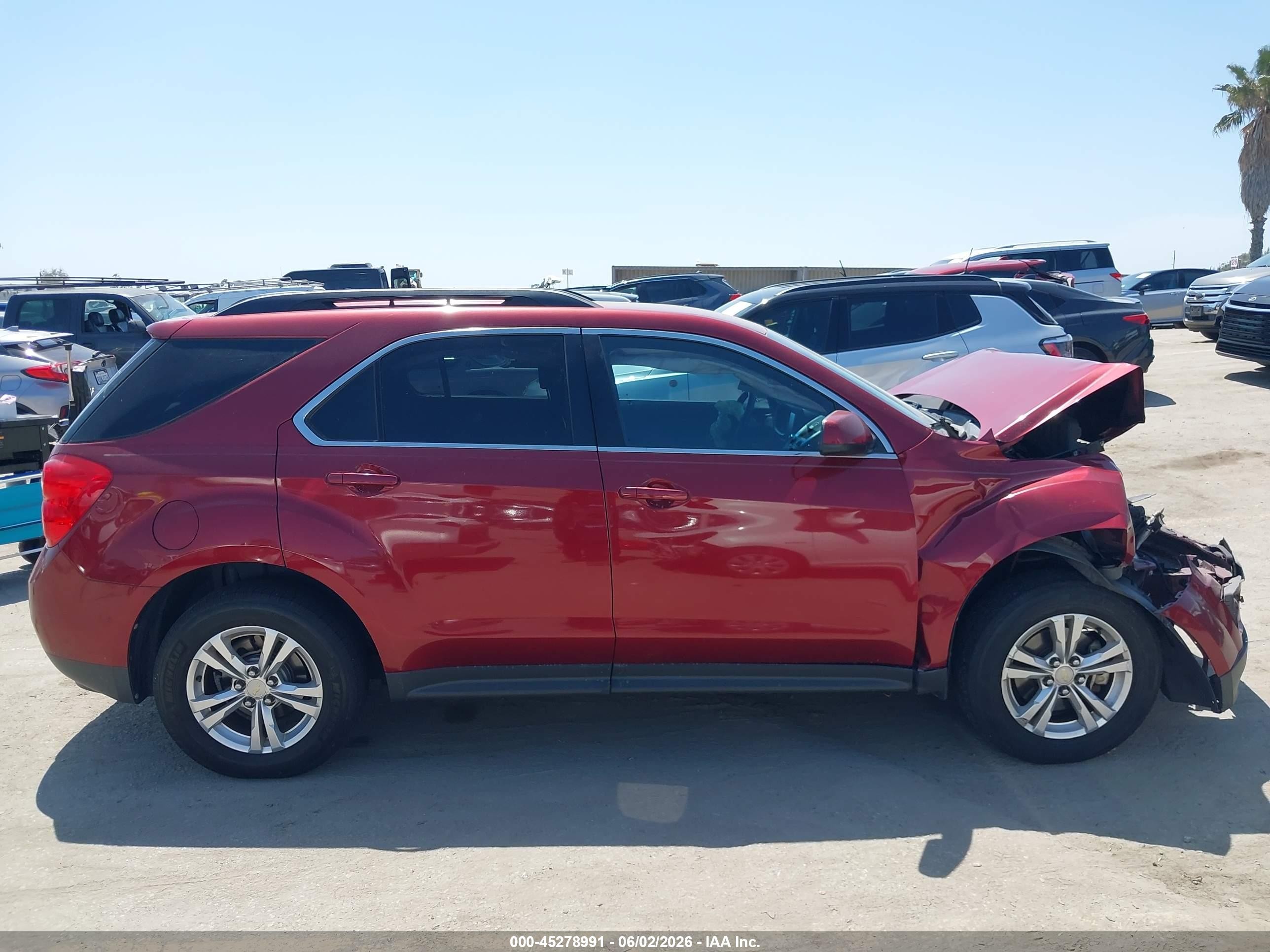 2011 Chevrolet Equinox 1lt Burgundy vin: 2CNALDEC0B6380243