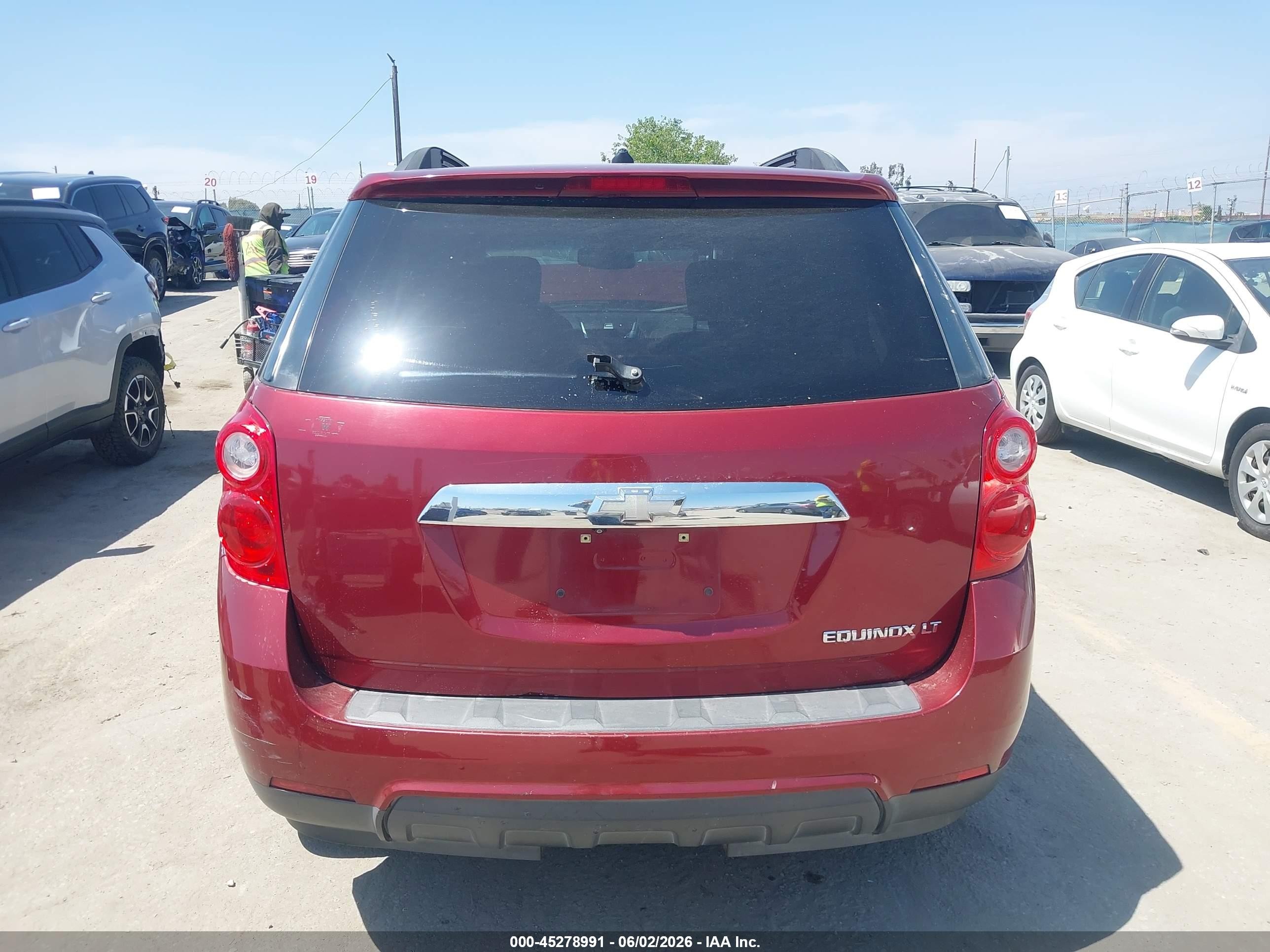 2011 Chevrolet Equinox 1lt Burgundy vin: 2CNALDEC0B6380243