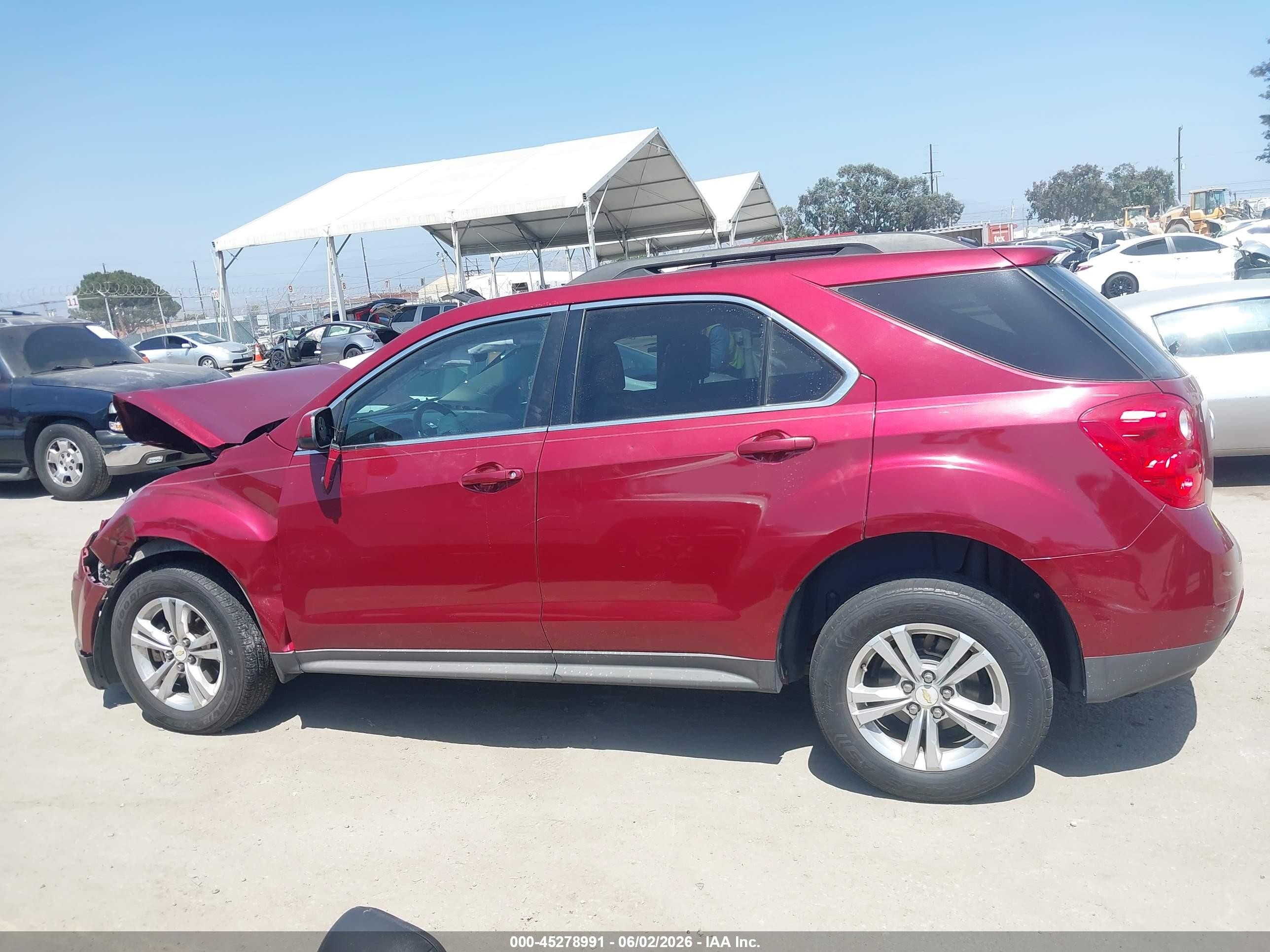 2011 Chevrolet Equinox 1lt Burgundy vin: 2CNALDEC0B6380243