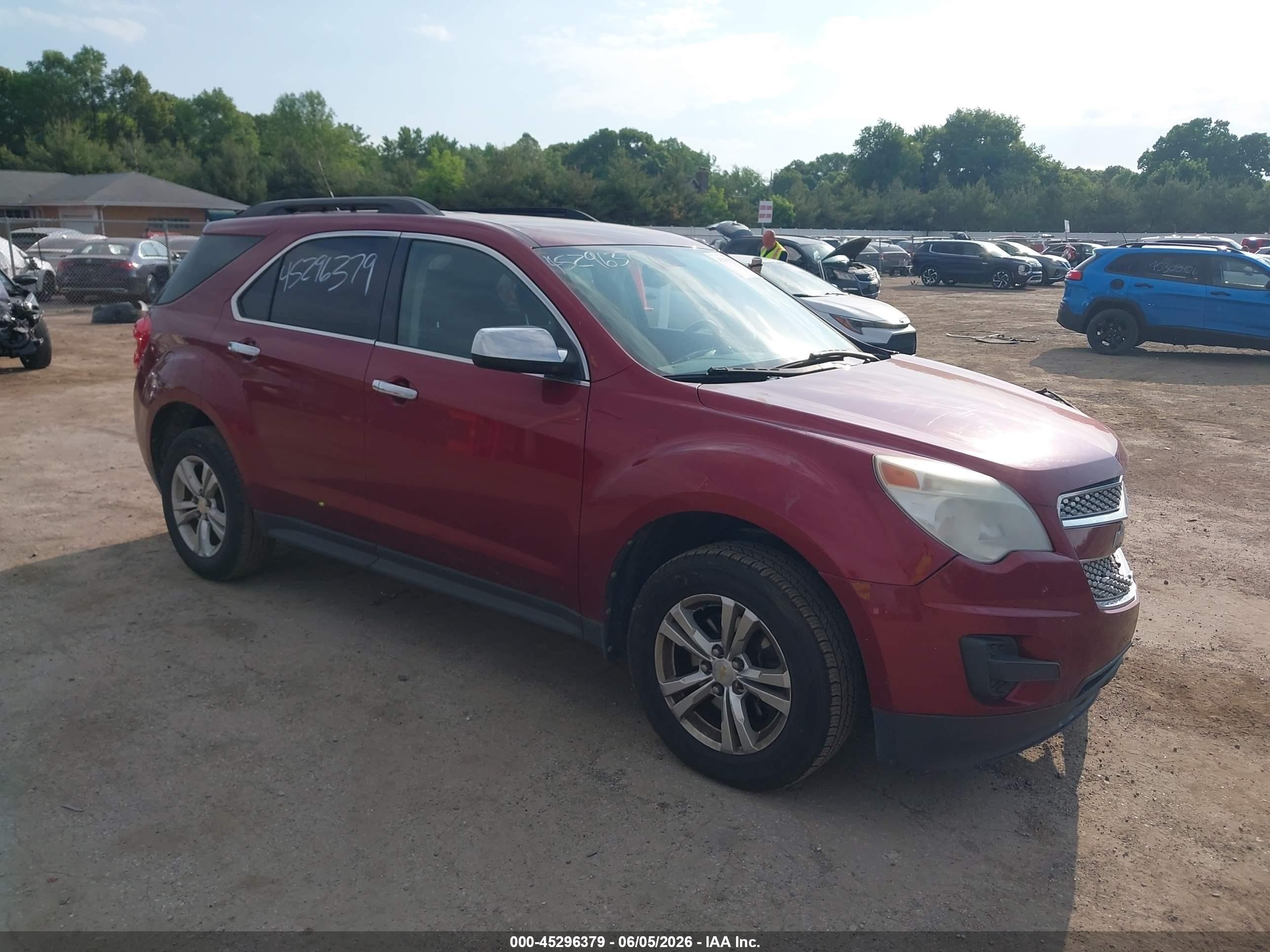 2011 Chevrolet Equinox 1lt Red vin: 2CNALDEC0B6412527