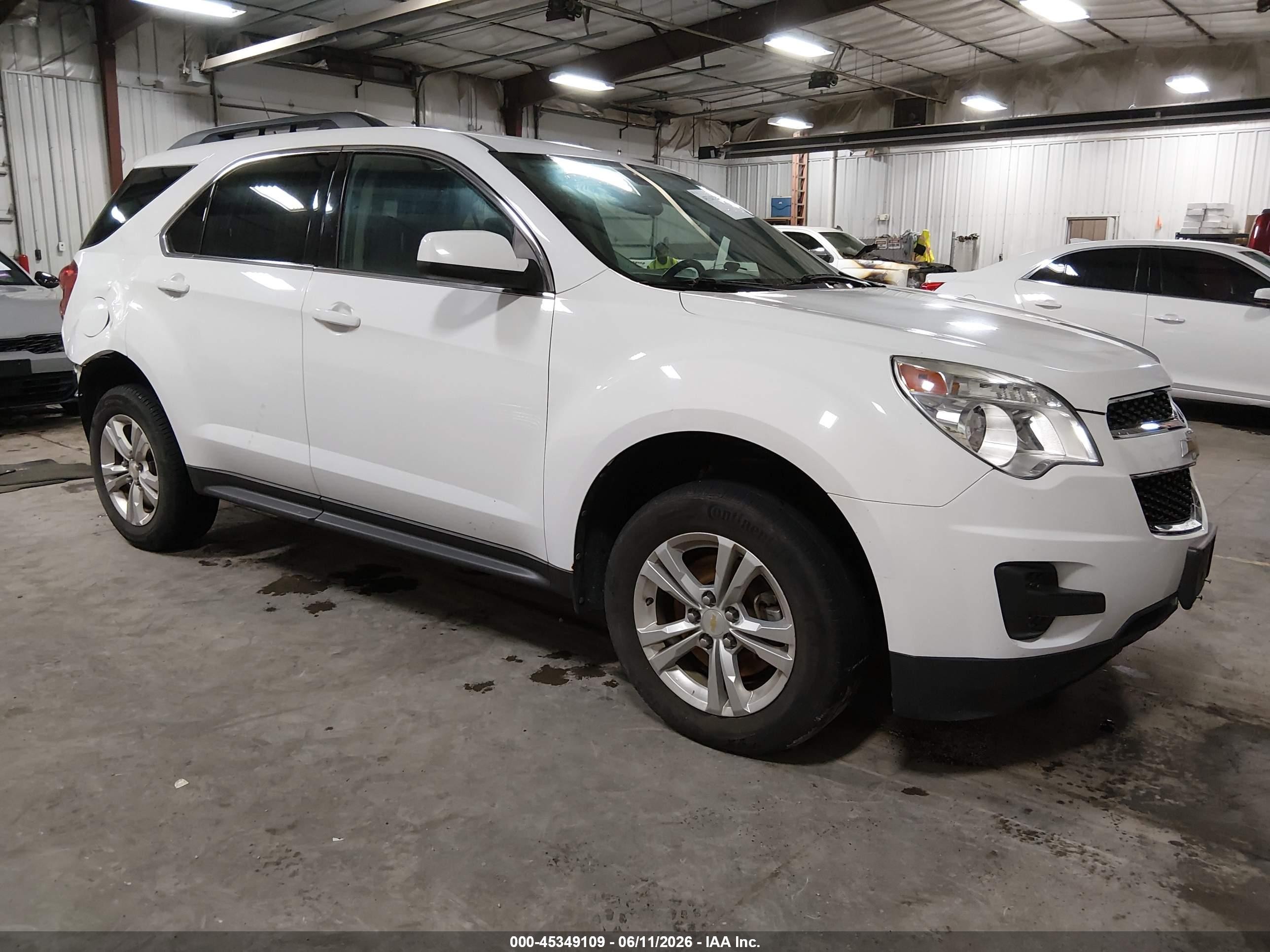 2011 Chevrolet Equinox 1lt White vin: 2CNALDEC1B6237575