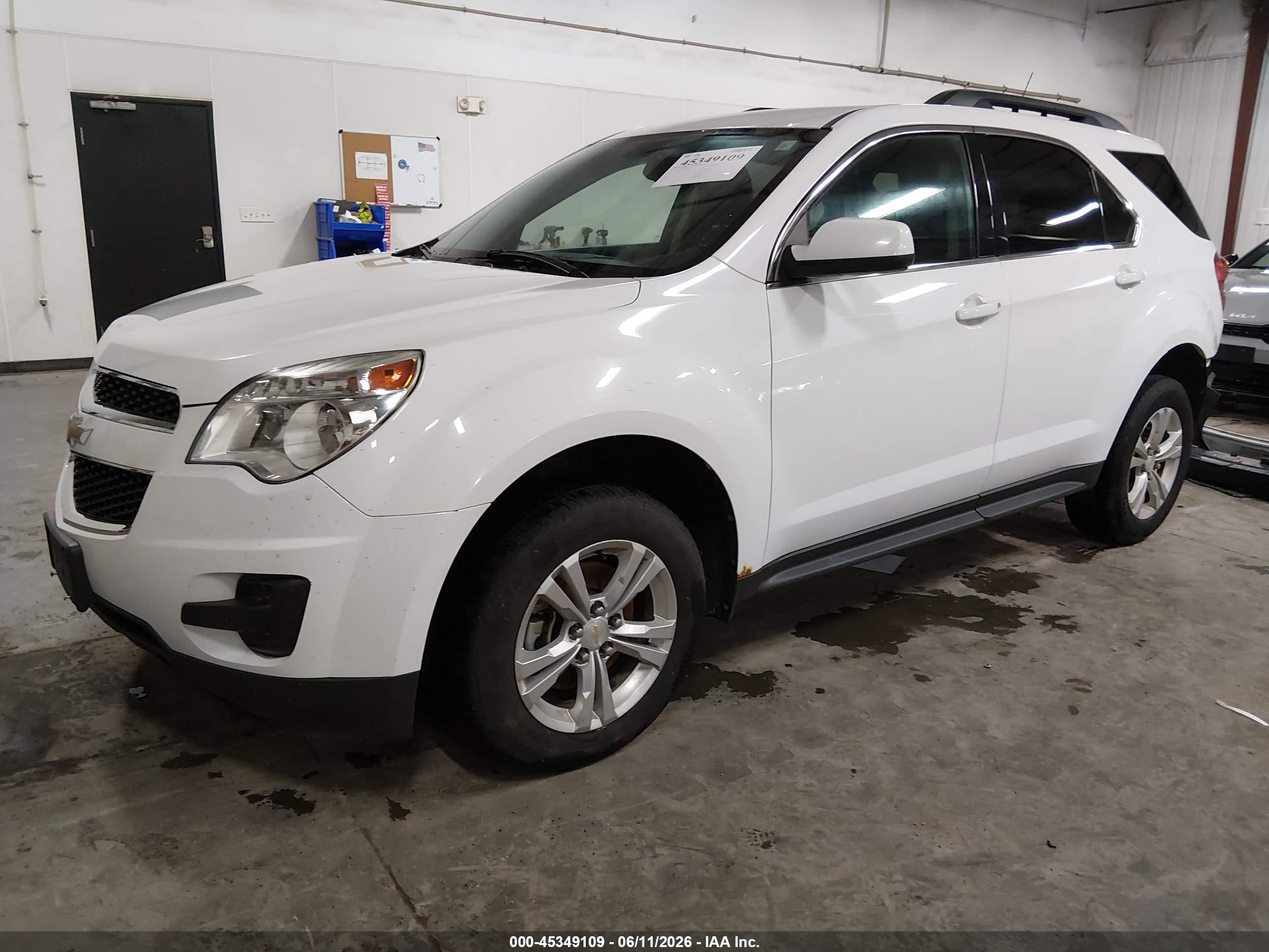 2011 Chevrolet Equinox 1lt White vin: 2CNALDEC1B6237575