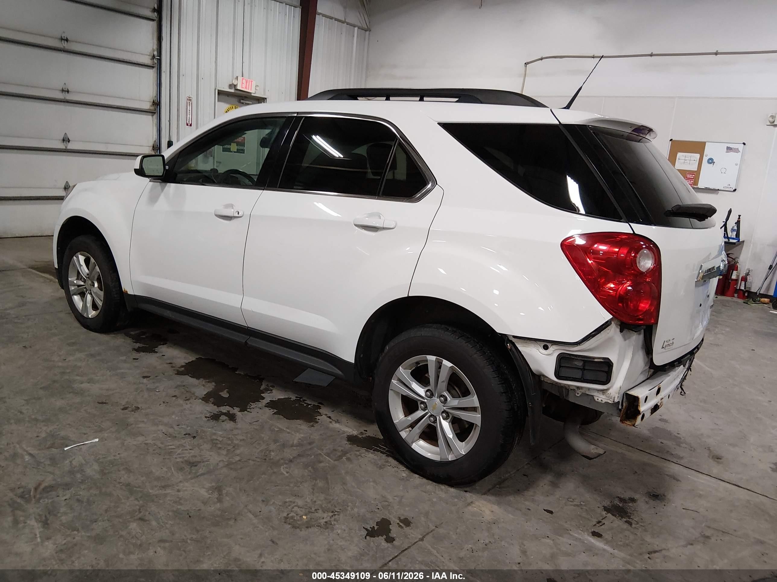 2011 Chevrolet Equinox 1lt White vin: 2CNALDEC1B6237575