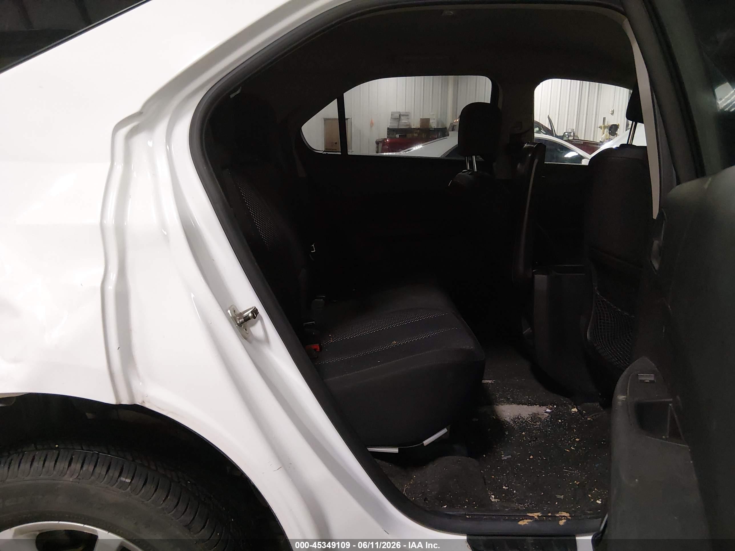 2011 Chevrolet Equinox 1lt White vin: 2CNALDEC1B6237575