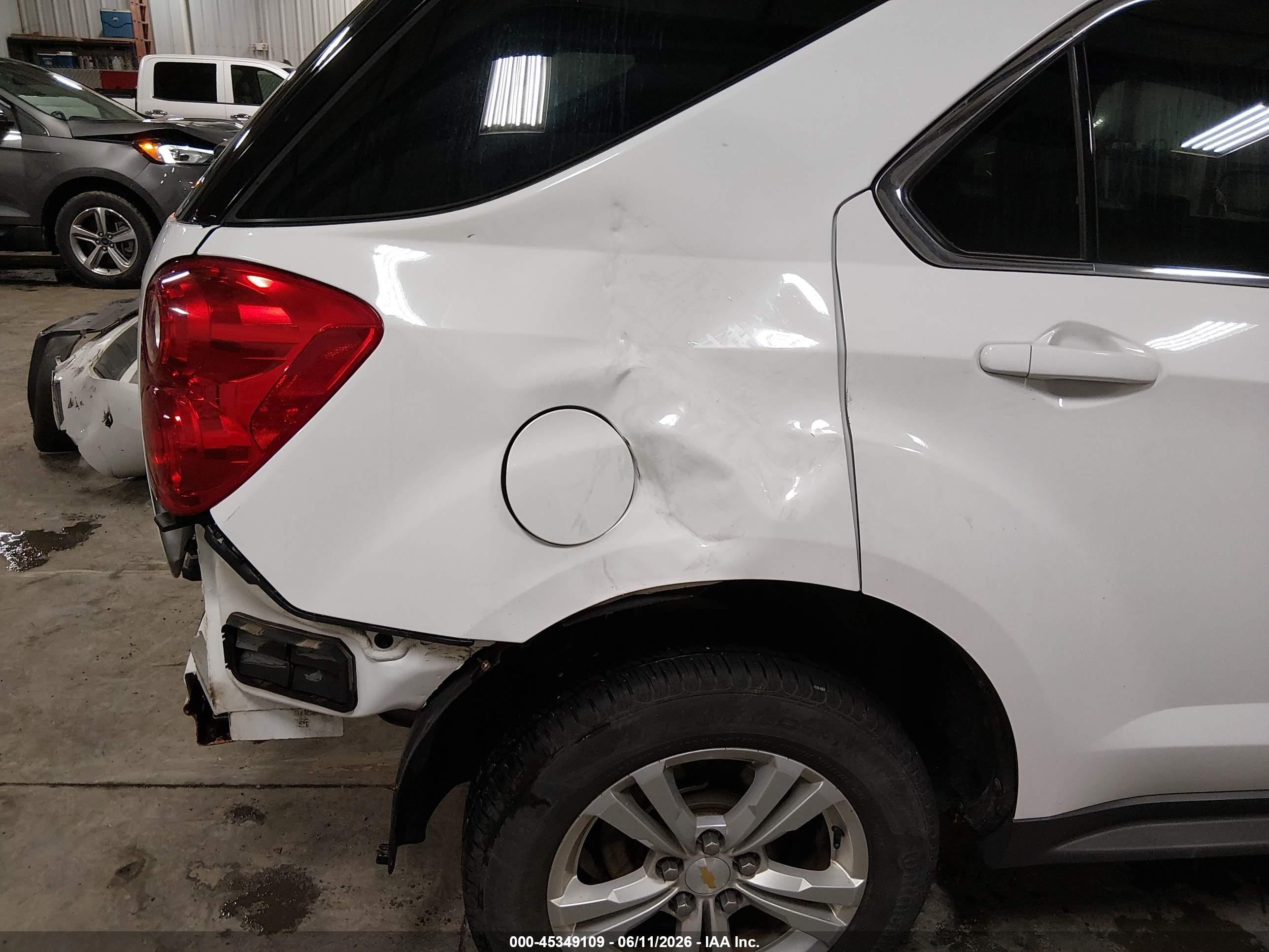 2011 Chevrolet Equinox 1lt White vin: 2CNALDEC1B6237575