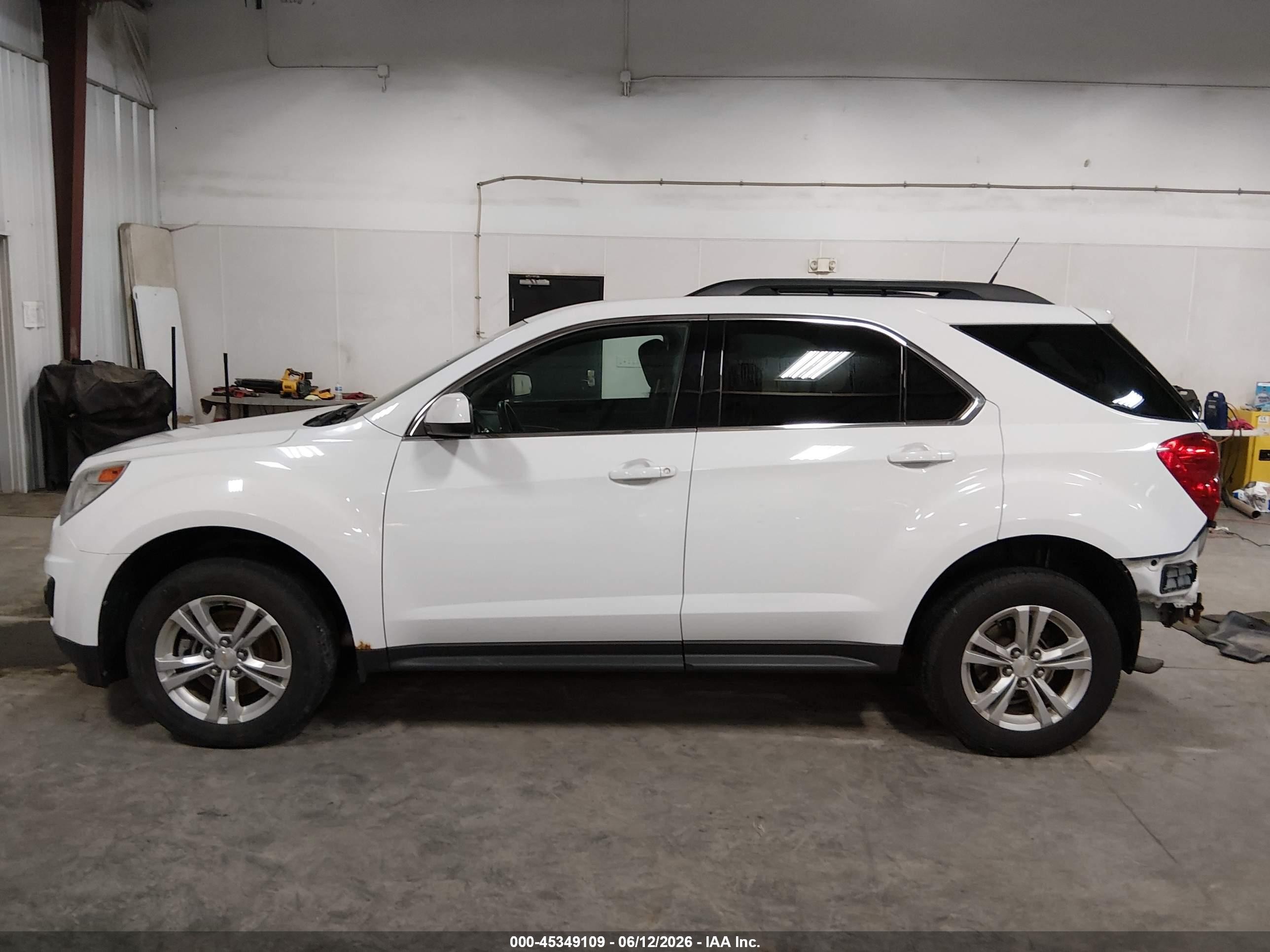 2011 Chevrolet Equinox 1lt White vin: 2CNALDEC1B6237575