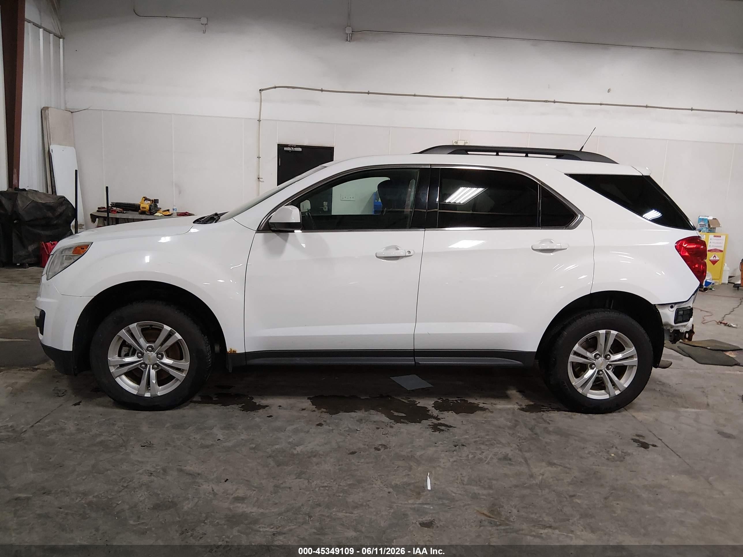 2011 Chevrolet Equinox 1lt White vin: 2CNALDEC1B6237575