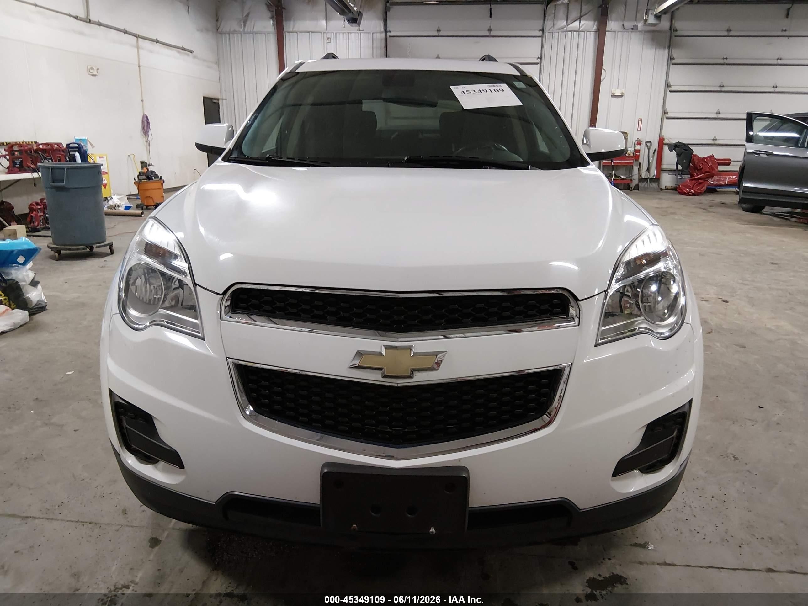2011 Chevrolet Equinox 1lt White vin: 2CNALDEC1B6237575