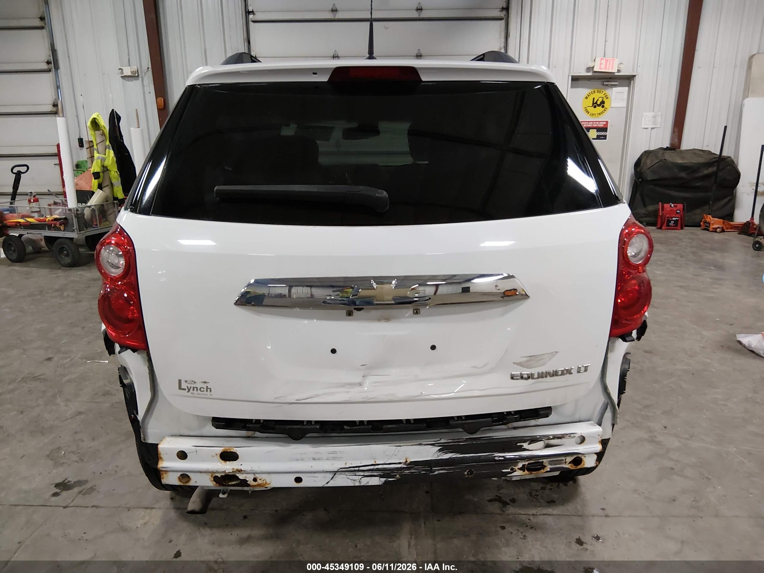 2011 Chevrolet Equinox 1lt White vin: 2CNALDEC1B6237575