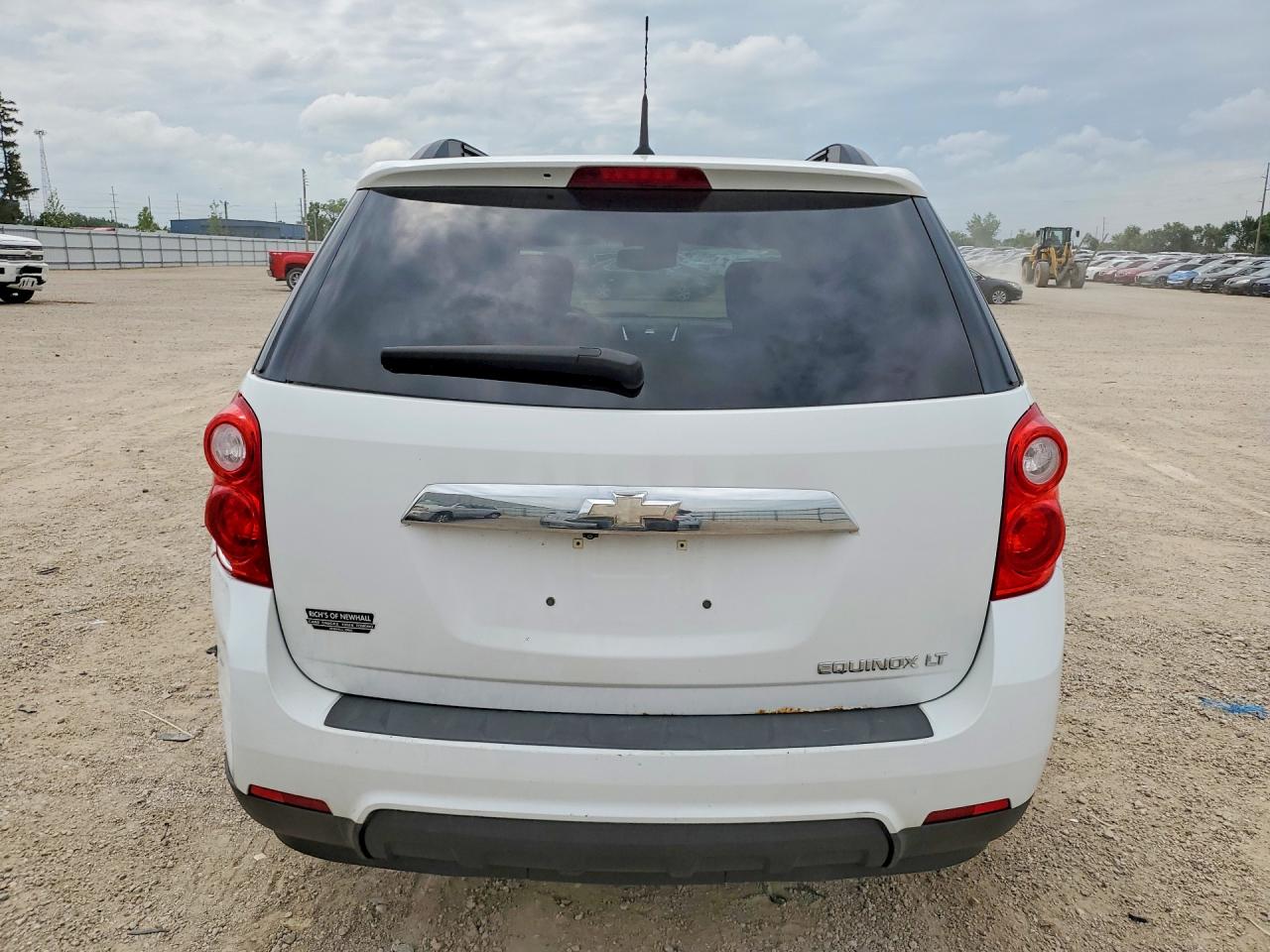 2011 Chevrolet Equinox Lt White vin: 2CNALDEC1B6366125
