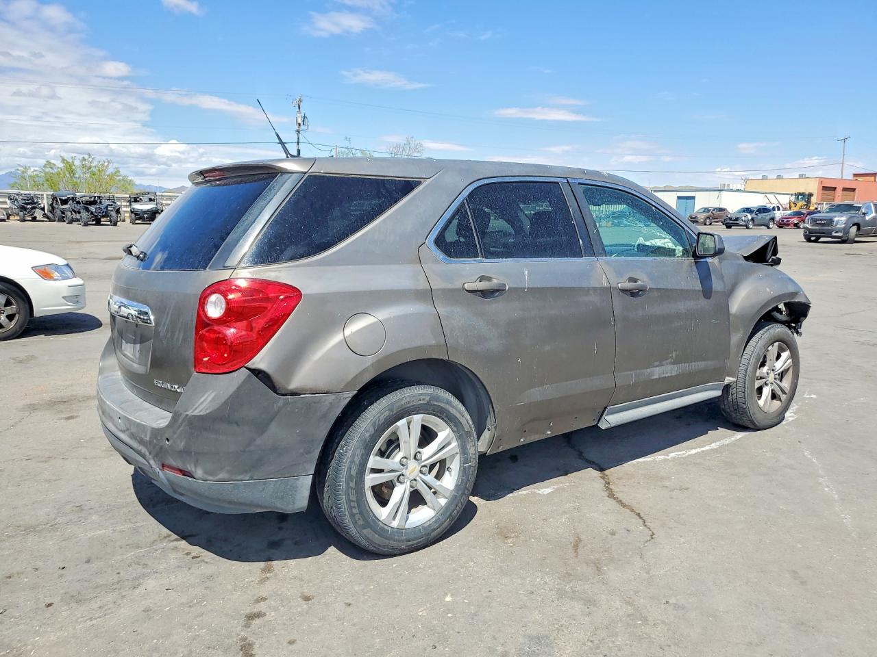 2011 Chevrolet Equinox Brown vin: 2CNALDEC1B6384740