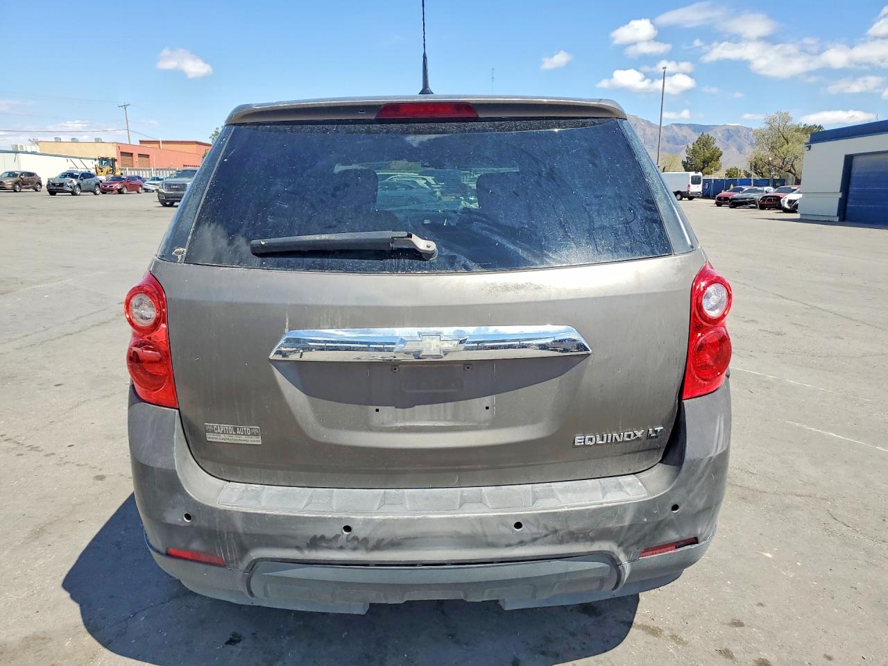 2011 Chevrolet Equinox Brown vin: 2CNALDEC1B6384740