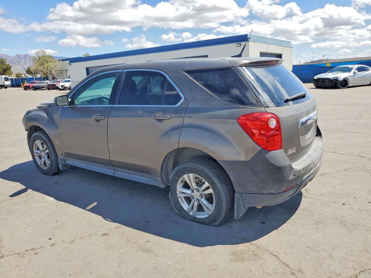 2011 Chevrolet Equinox Brown vin: 2CNALDEC1B6384740