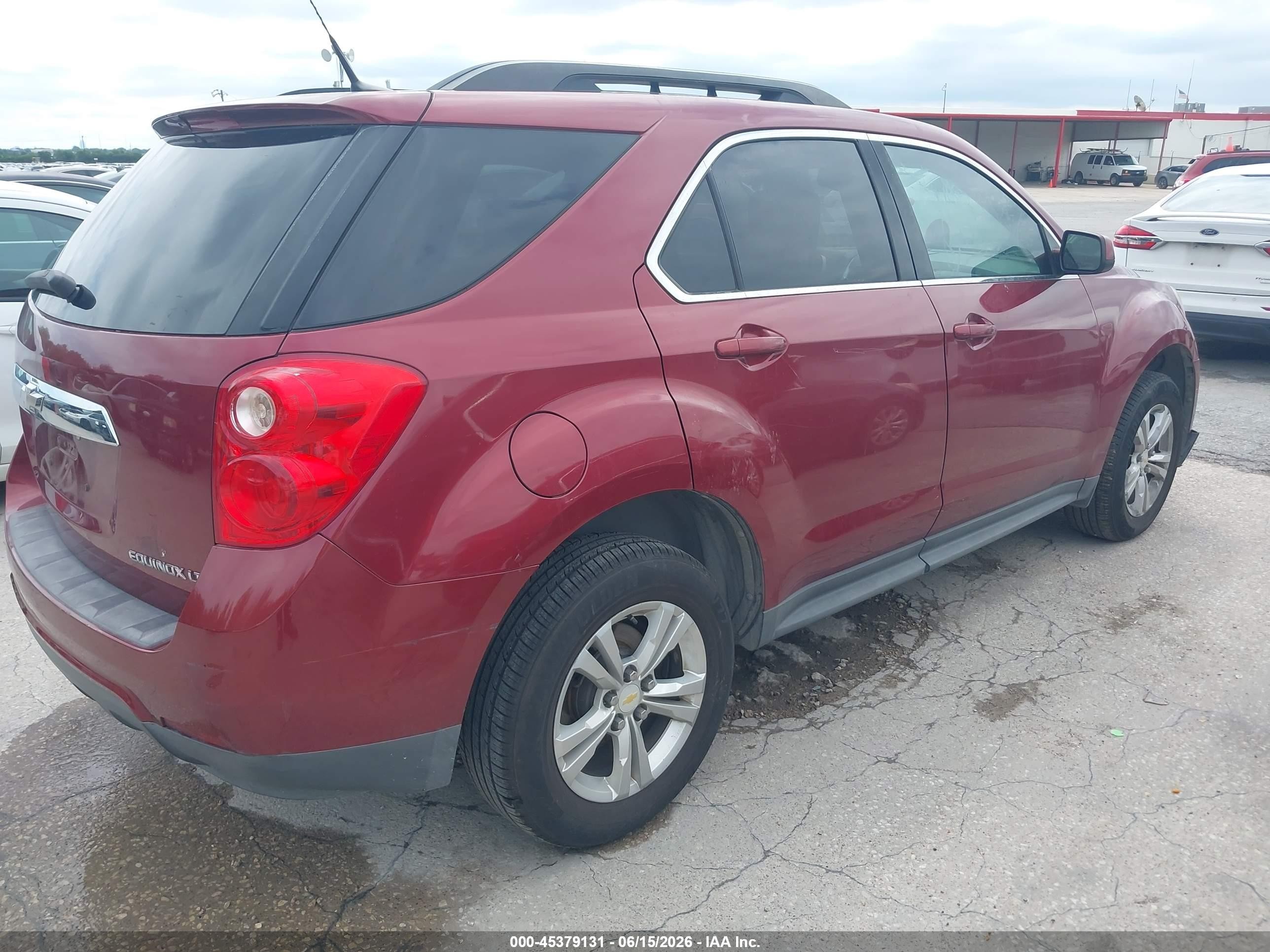 2011 Chevrolet Equinox 1lt Burgundy vin: 2CNALDEC1B6410155