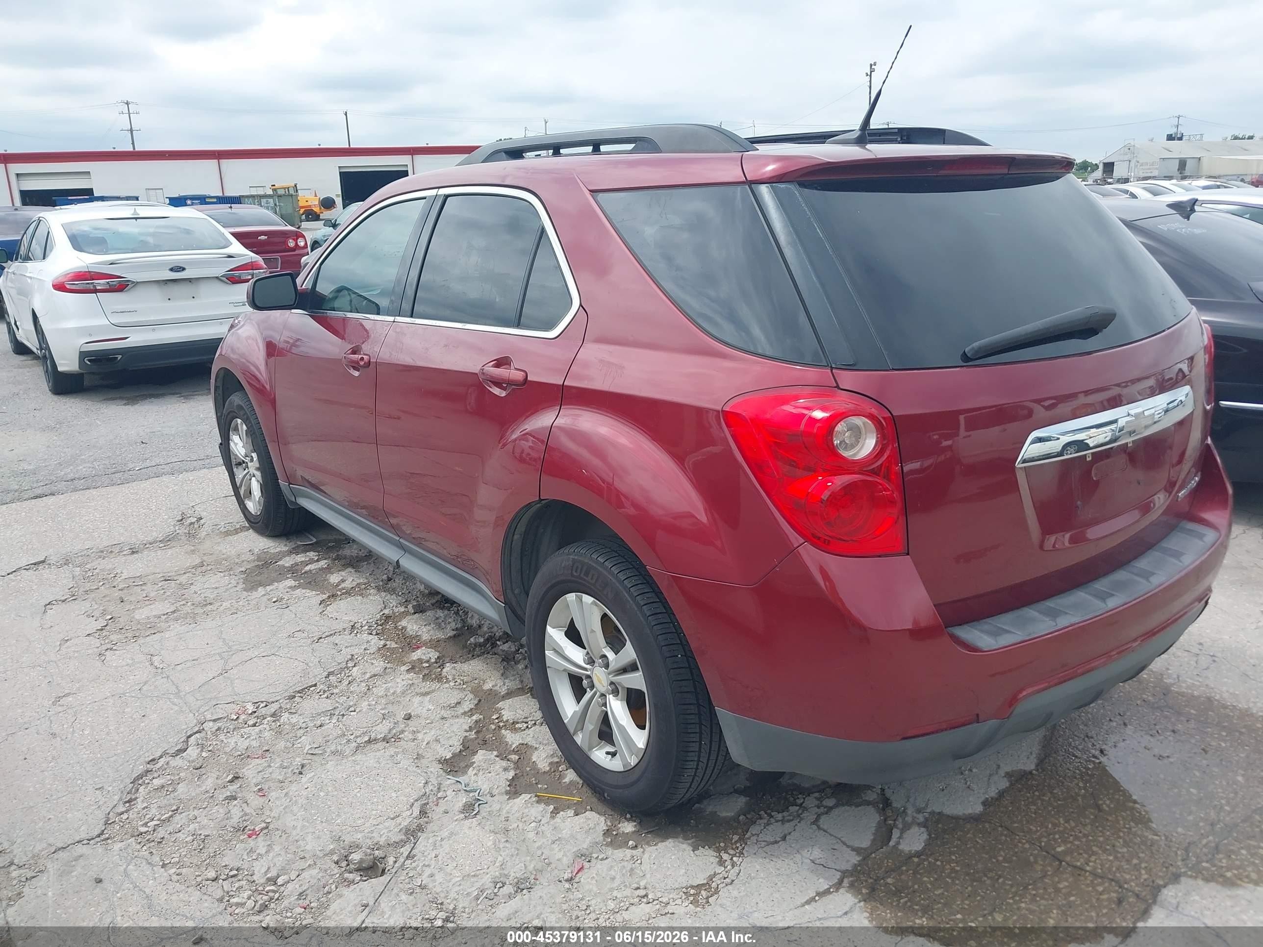 2011 Chevrolet Equinox 1lt Burgundy vin: 2CNALDEC1B6410155