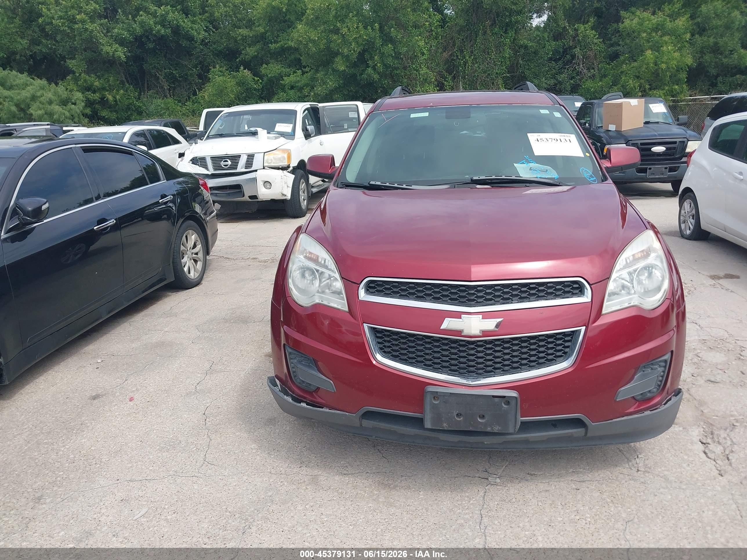 2011 Chevrolet Equinox 1lt Burgundy vin: 2CNALDEC1B6410155