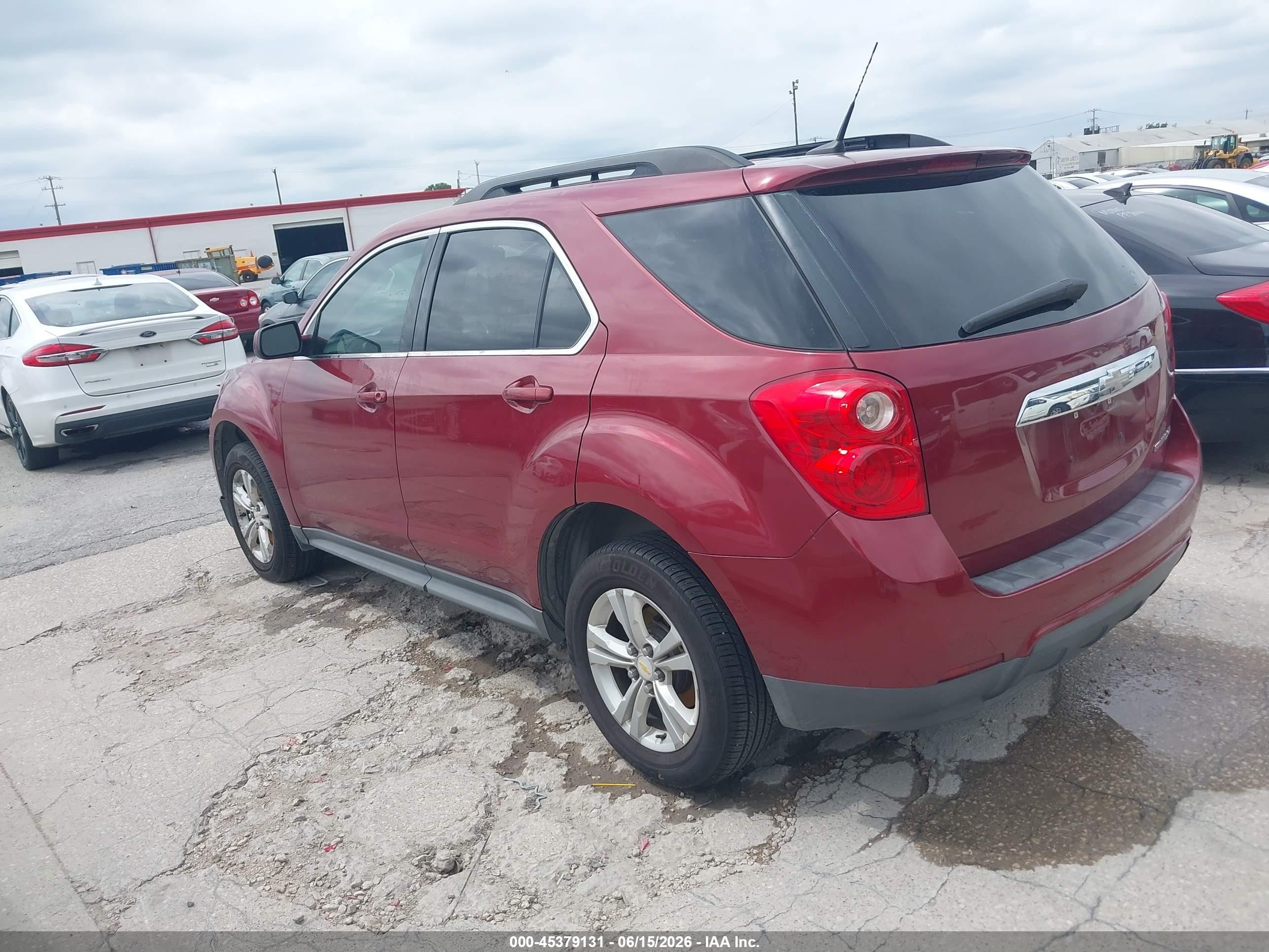 2011 Chevrolet Equinox 1lt Burgundy vin: 2CNALDEC1B6410155