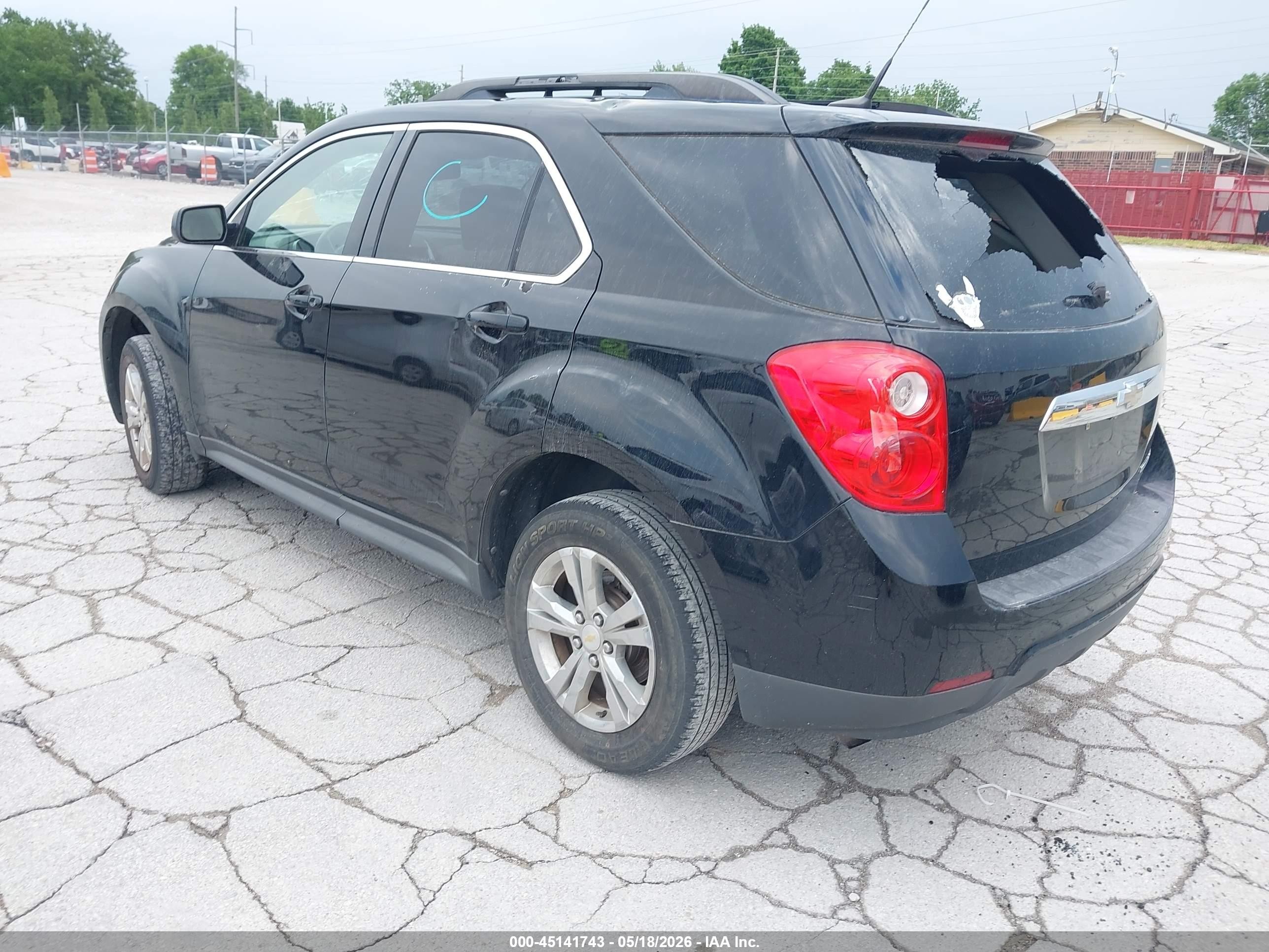 2011 Chevrolet Equinox 1lt Black vin: 2CNALDEC1B6469013