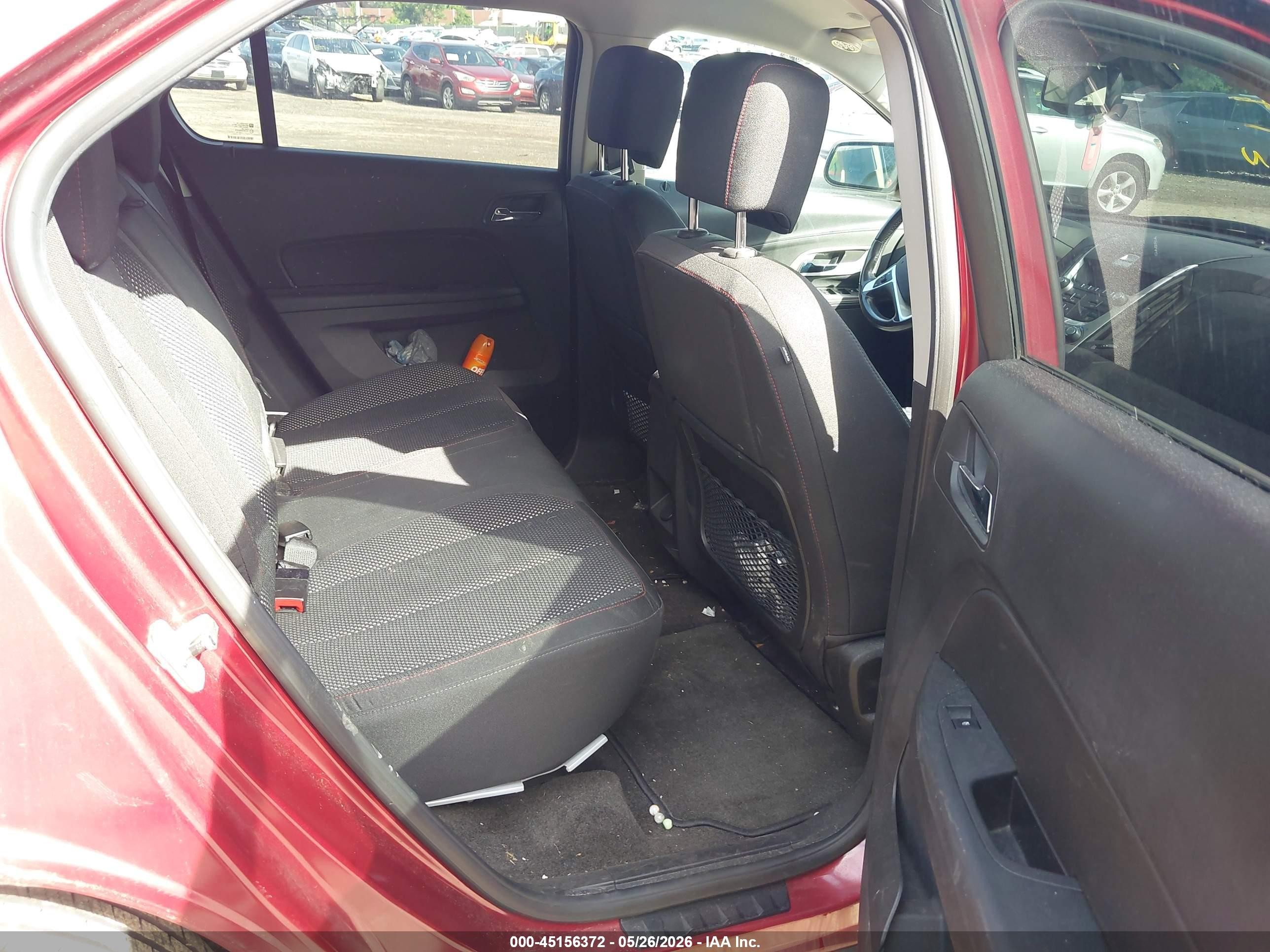 2011 Chevrolet Equinox 1lt Burgundy vin: 2CNALDEC2B6204004