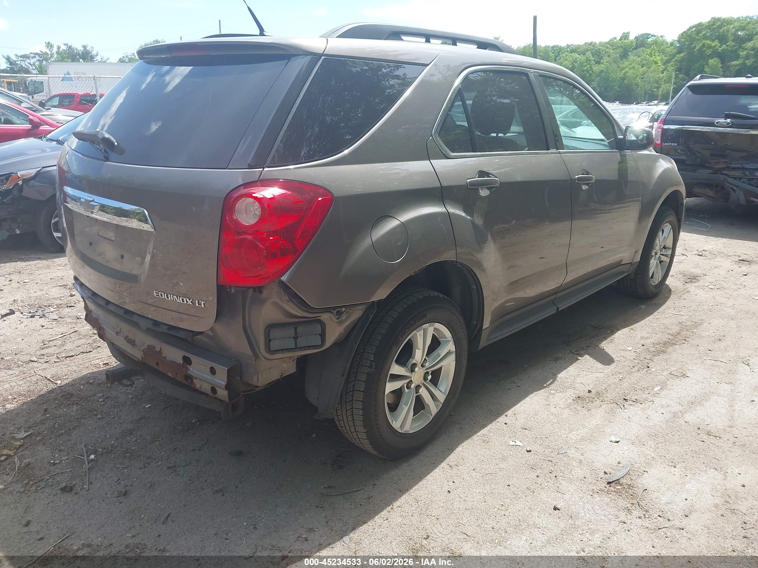 2011 Chevrolet Equinox 1lt Коричневый vin: 2CNALDEC2B6284033