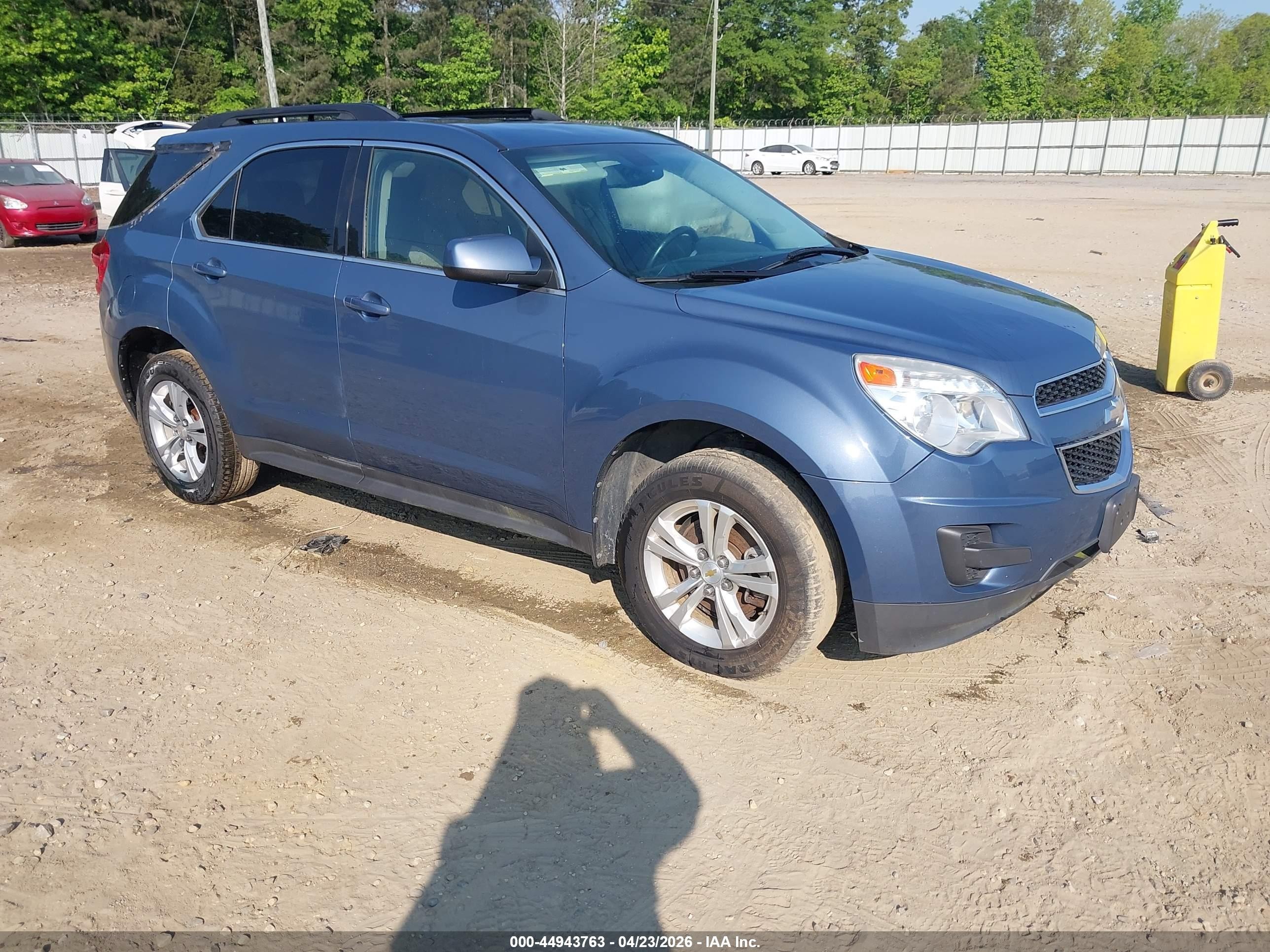 2011 Chevrolet Equinox 1lt Blue vin: 2CNALDEC2B6329729