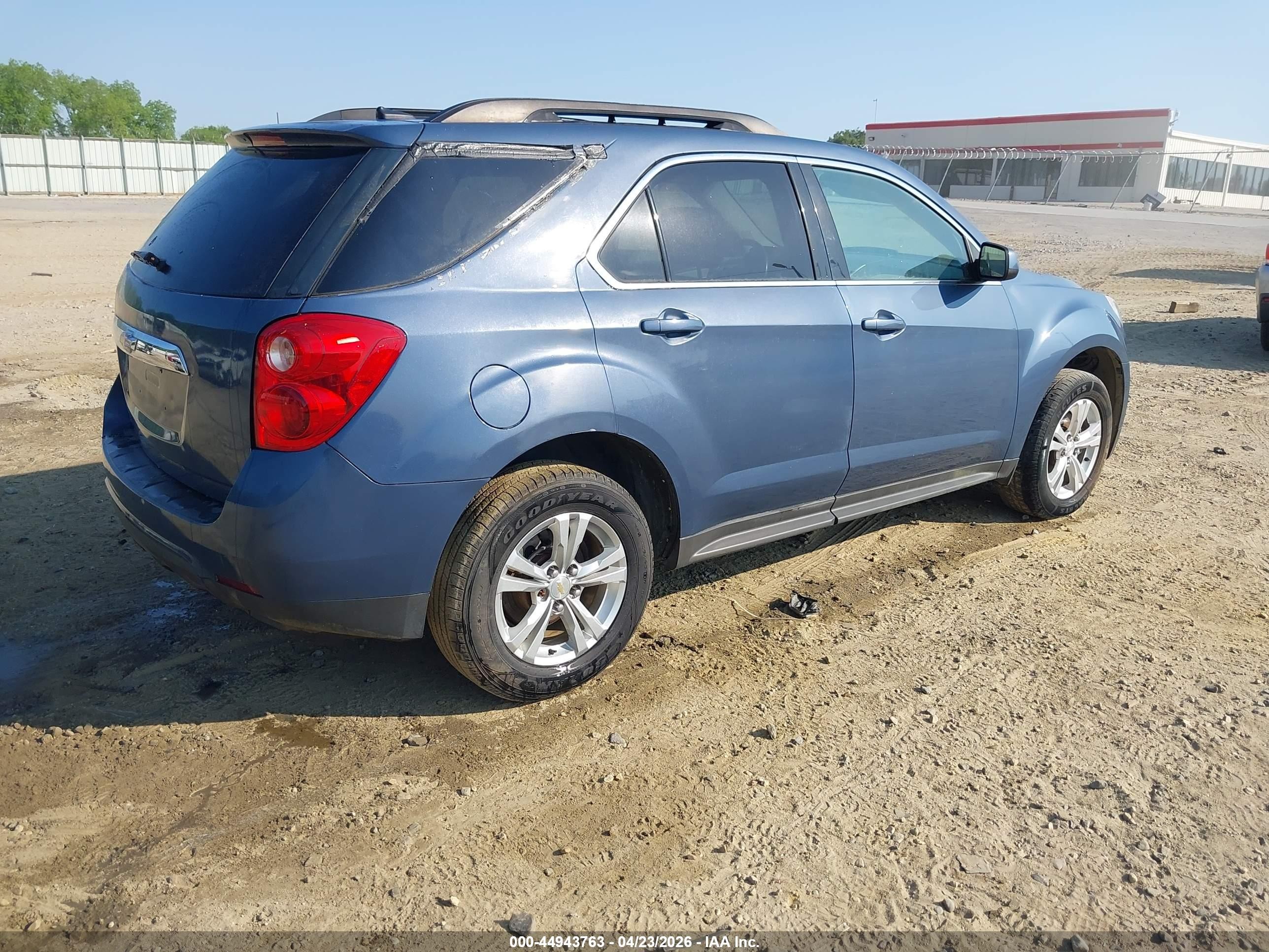 2011 Chevrolet Equinox 1lt Blue vin: 2CNALDEC2B6329729