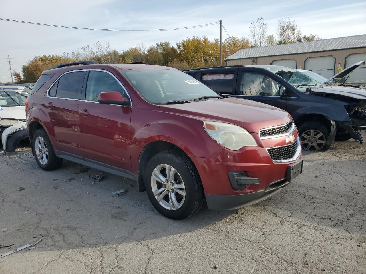 2011 Chevrolet Equinox Lt Red vin: 2CNALDEC2B6390854