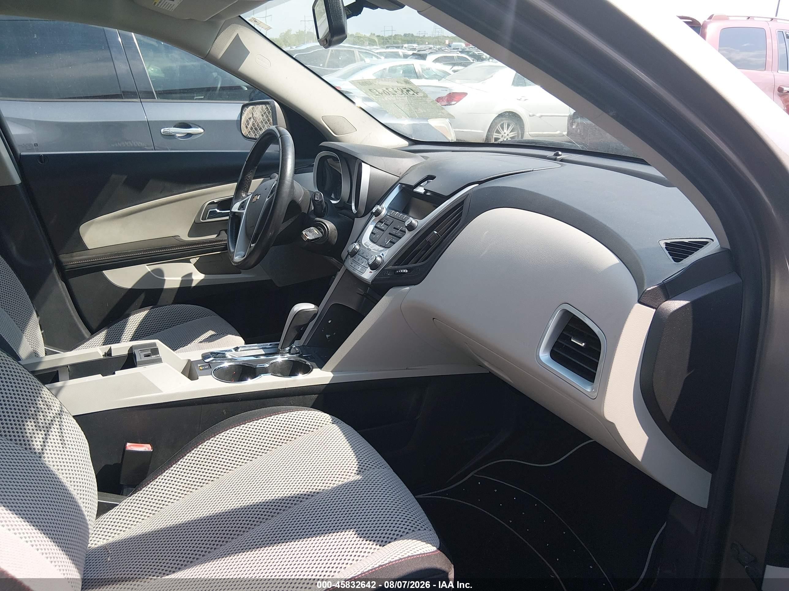 2011 Chevrolet Equinox Lt W/1lt Gray vin: 2CNALDEC2B6407278