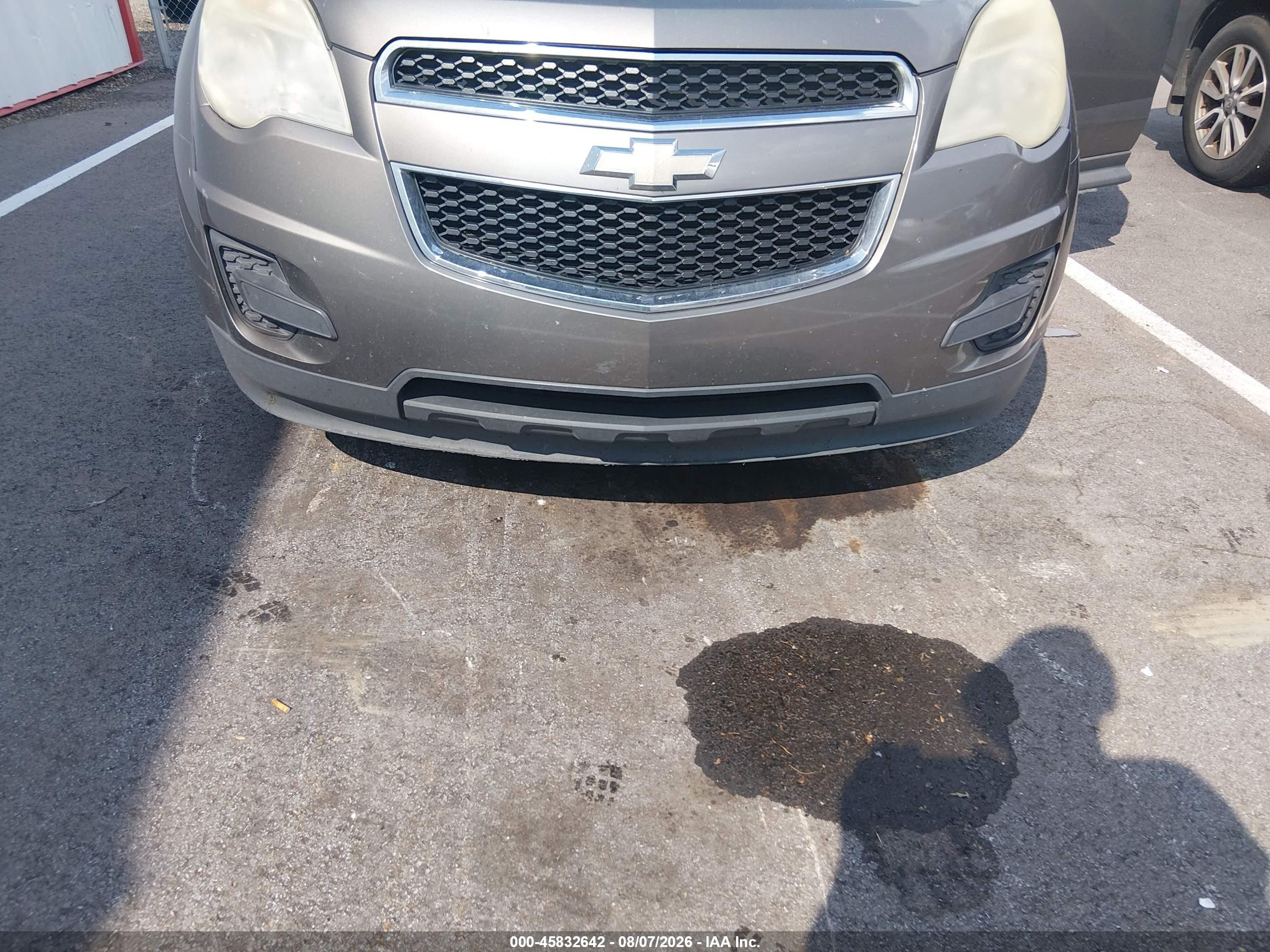 2011 Chevrolet Equinox Lt W/1lt Gray vin: 2CNALDEC2B6407278